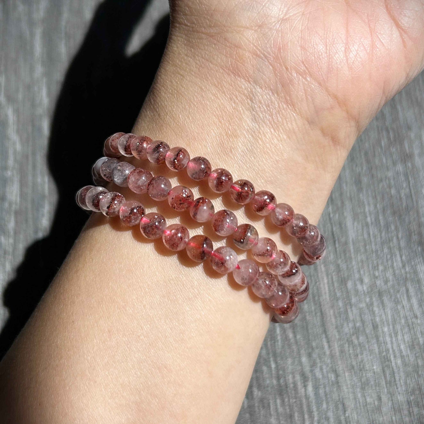 Rare Super 7 Lepidocrocite Bracelet in 5 to 6MM