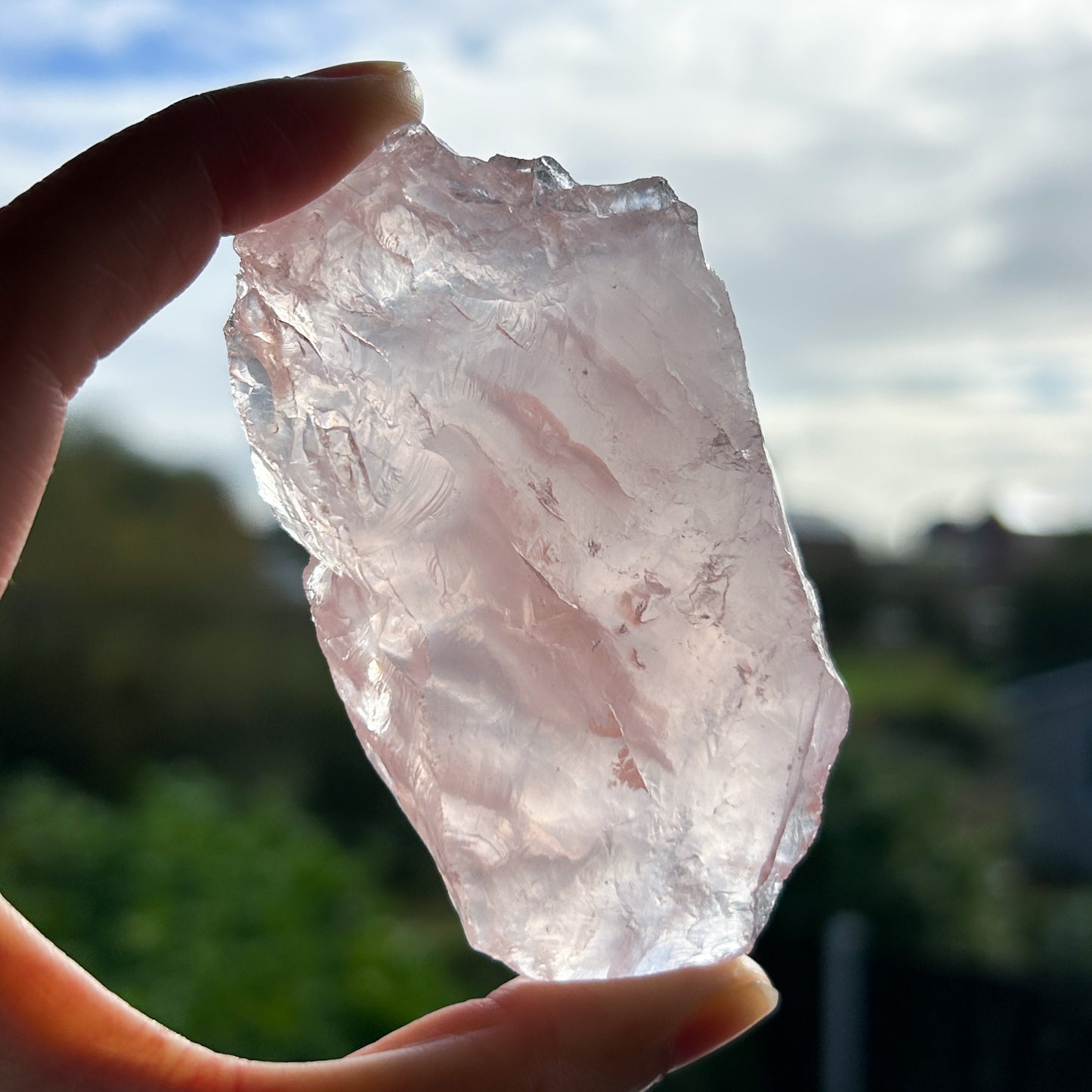 Rose Quartz Cluster Mineral Specimen