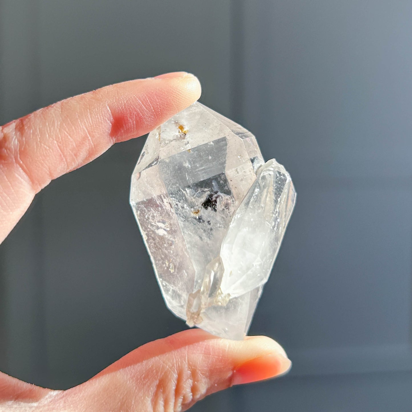 Rare Herkimer Diamond Mineral Specimen