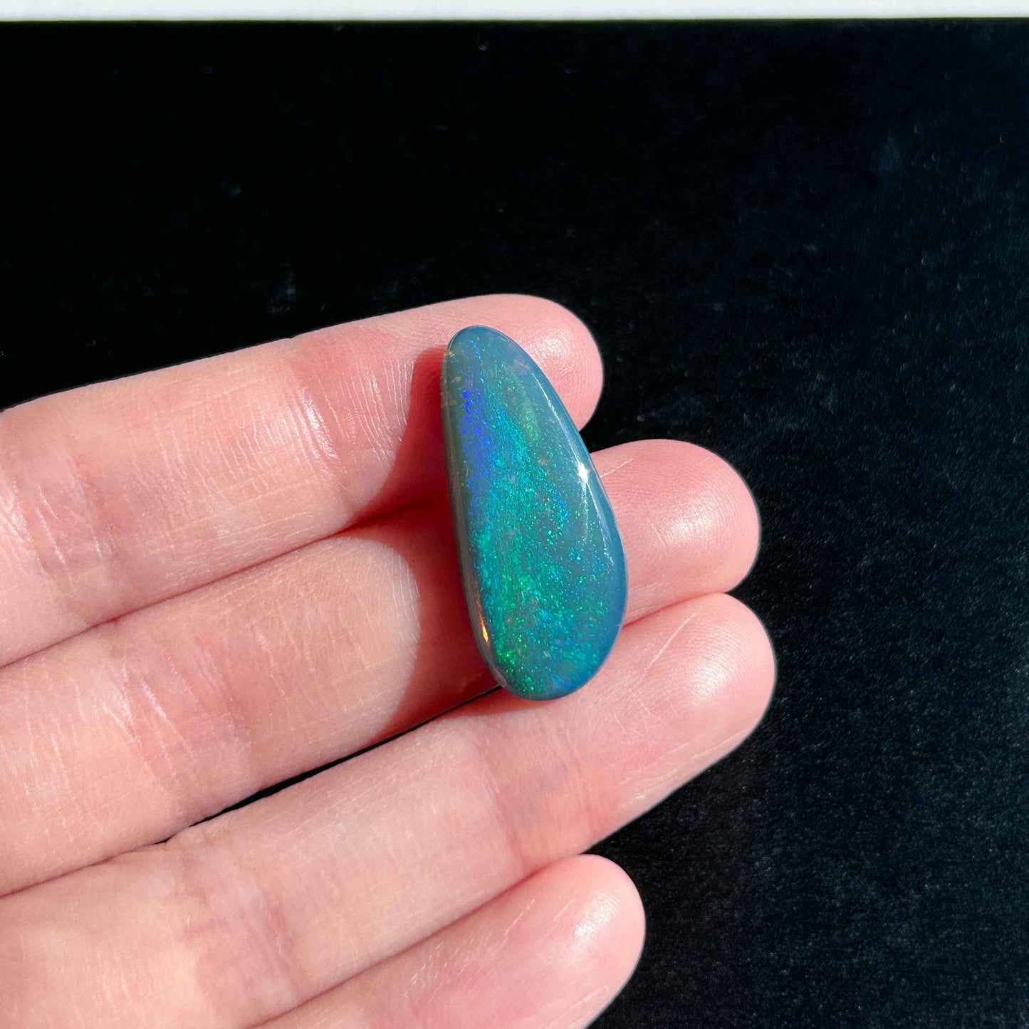 Australian Blue Opal Solid Gemstone for DIY Craft