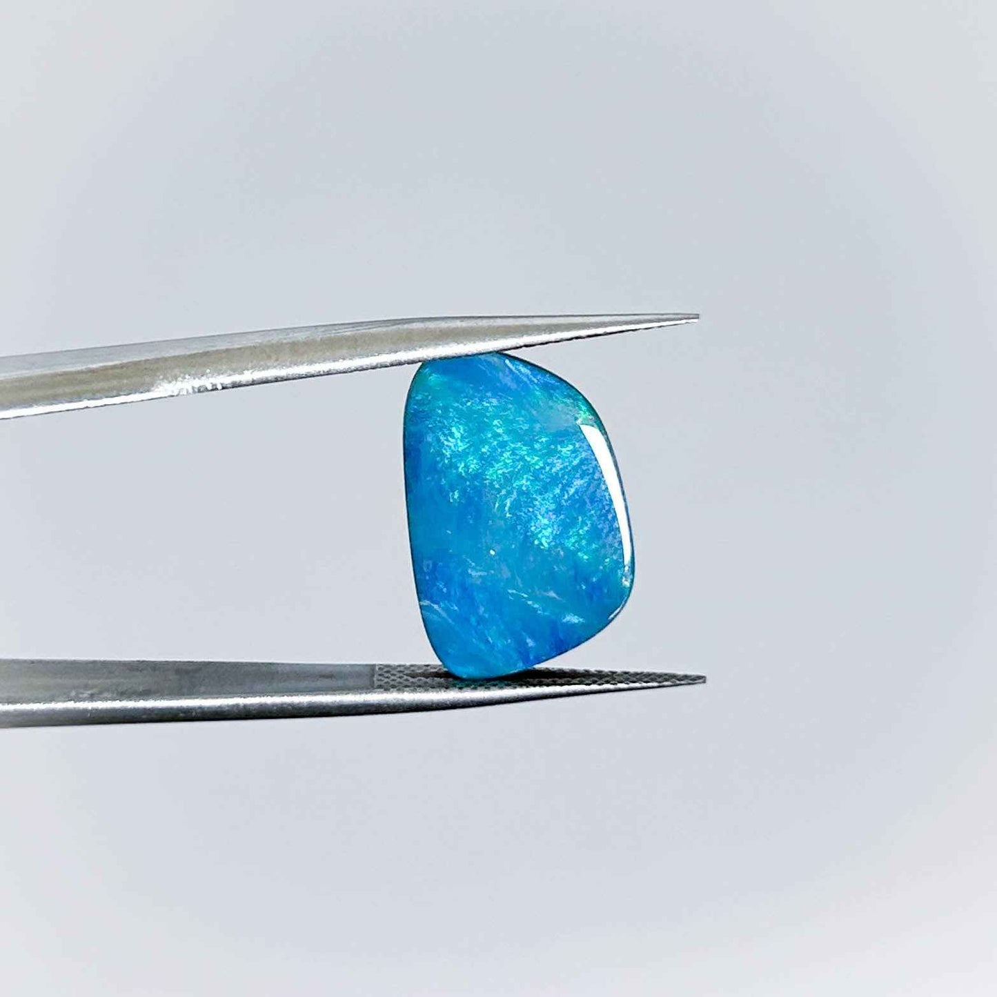 Australian Blue Opal Doublet Gemstone for DIY Craft