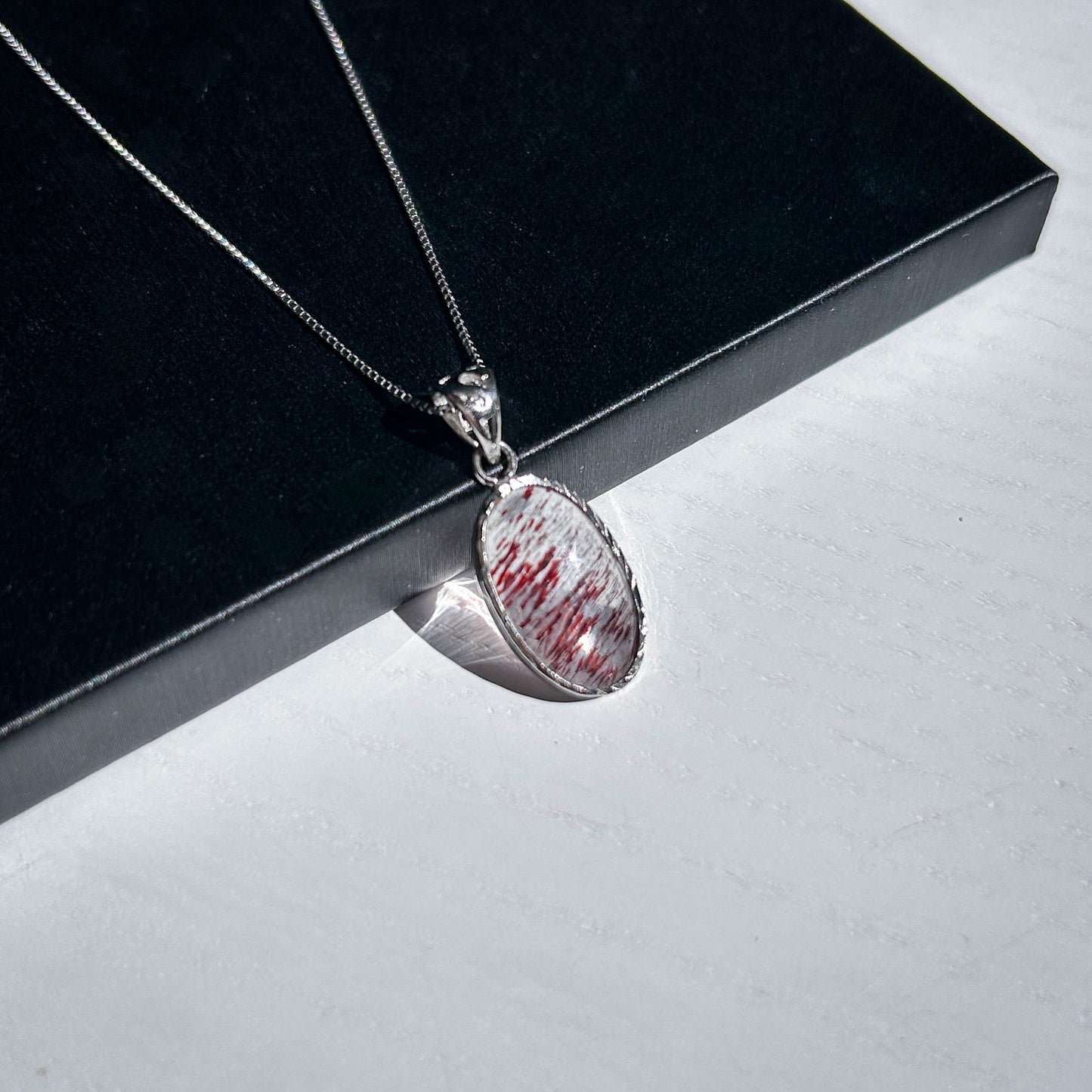 Top Quality Lepidocrocite Super7 925 Silver Small Pendant (chain excluded)