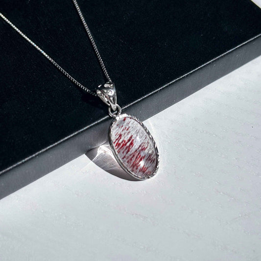 Top Quality Lepidocrocite Super7 925 Silver Small Pendant (chain excluded)