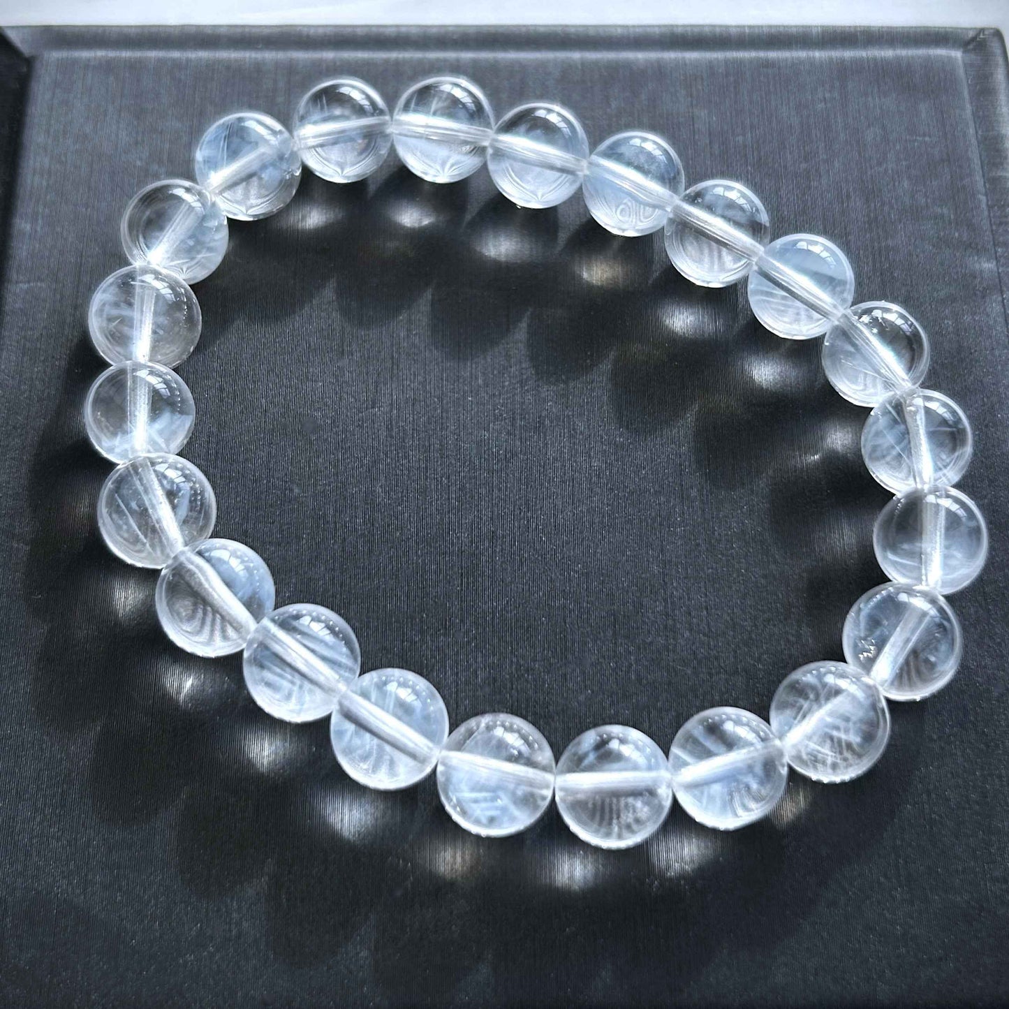 Rare Top Quality Blue Needle Quartz Bracelet in 9.3MM