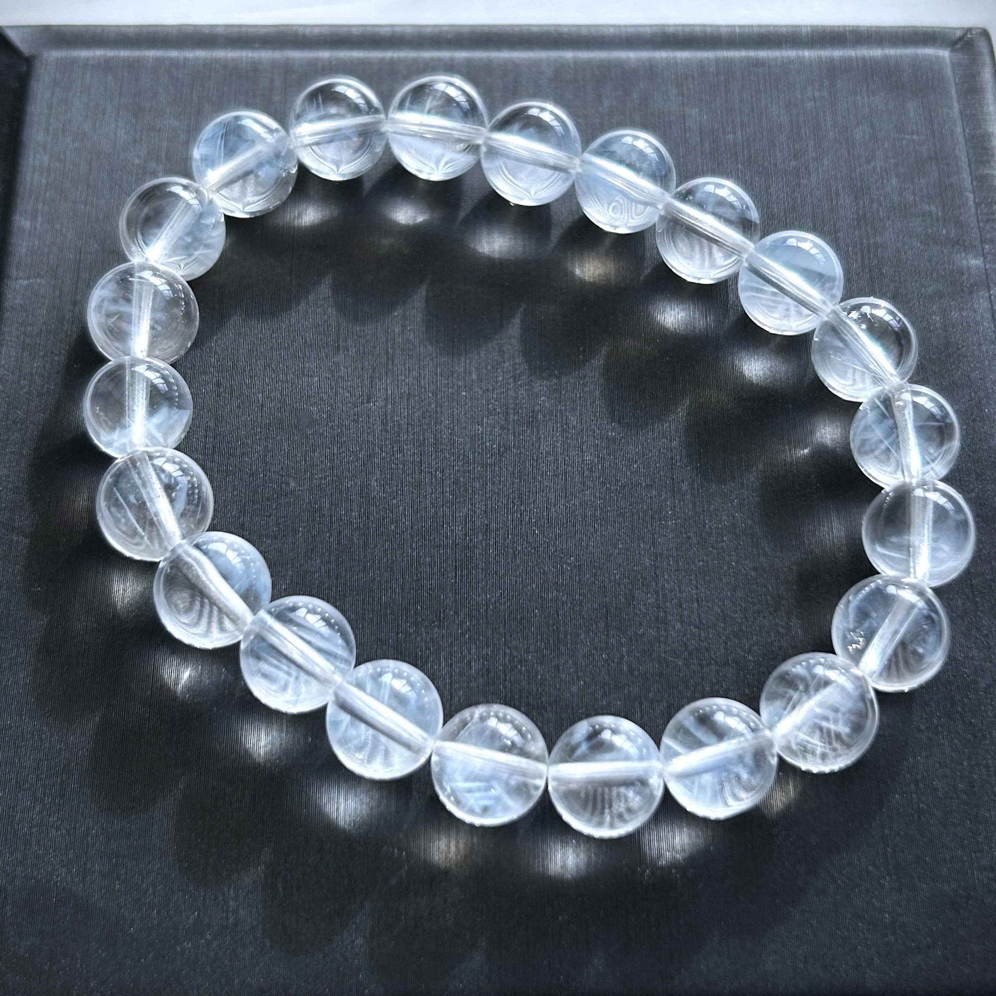 Rare Top Quality Blue Needle Quartz Bracelet in 9.3MM