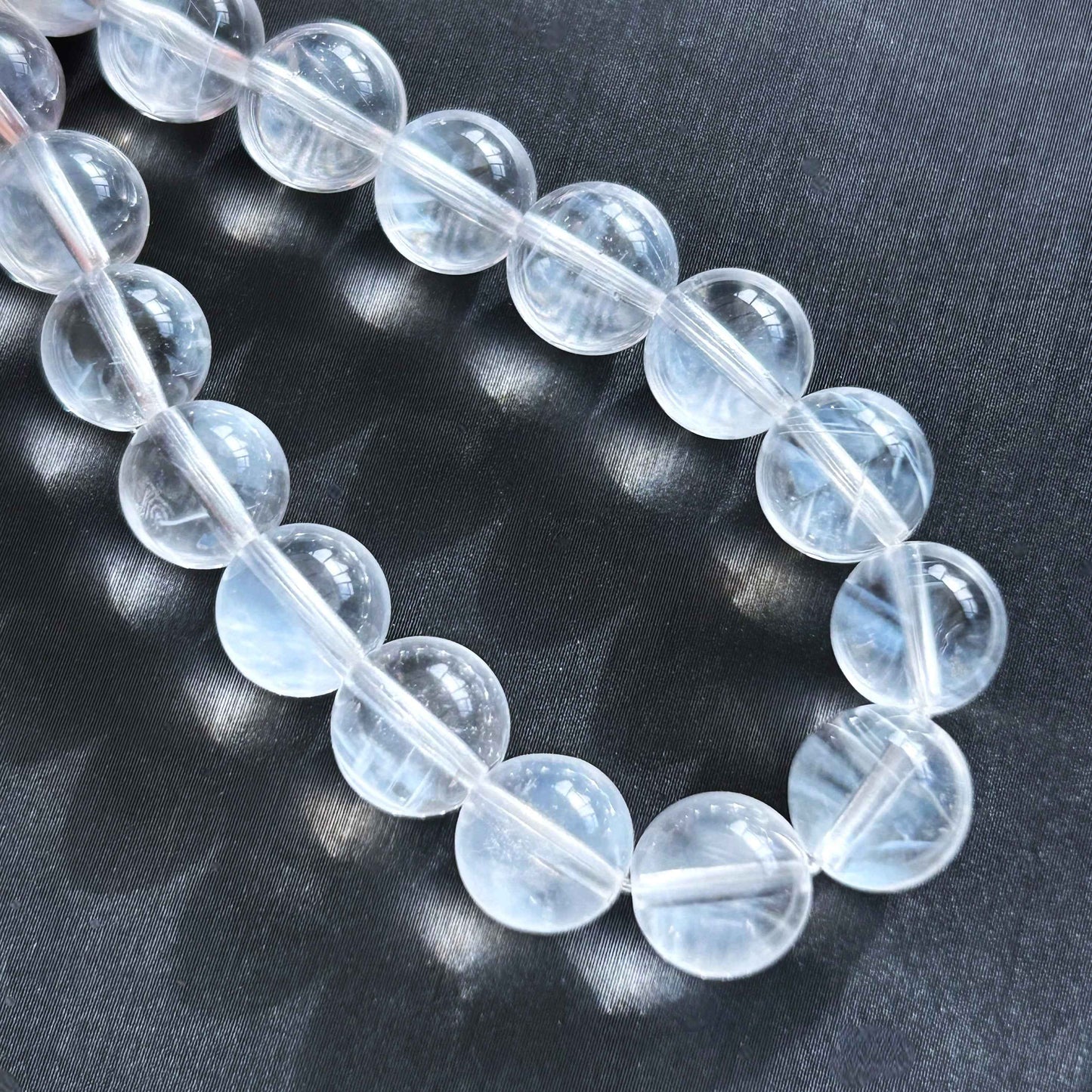 Rare Top Quality Blue Needle Quartz Bracelet in 9.3MM