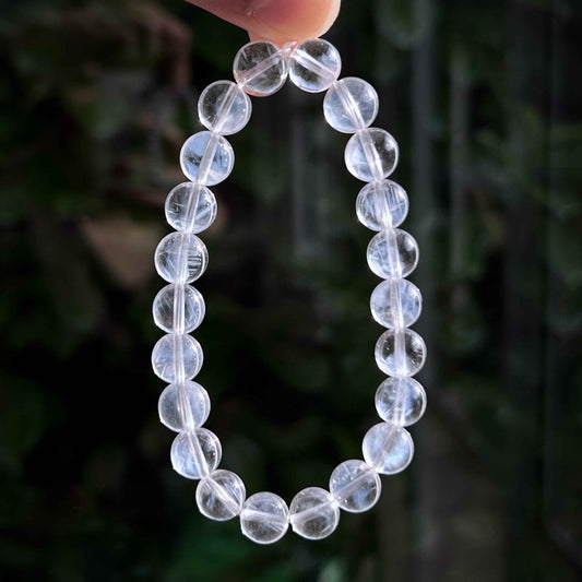 Rare Top Quality Blue Needle Quartz Bracelet in 9.3MM