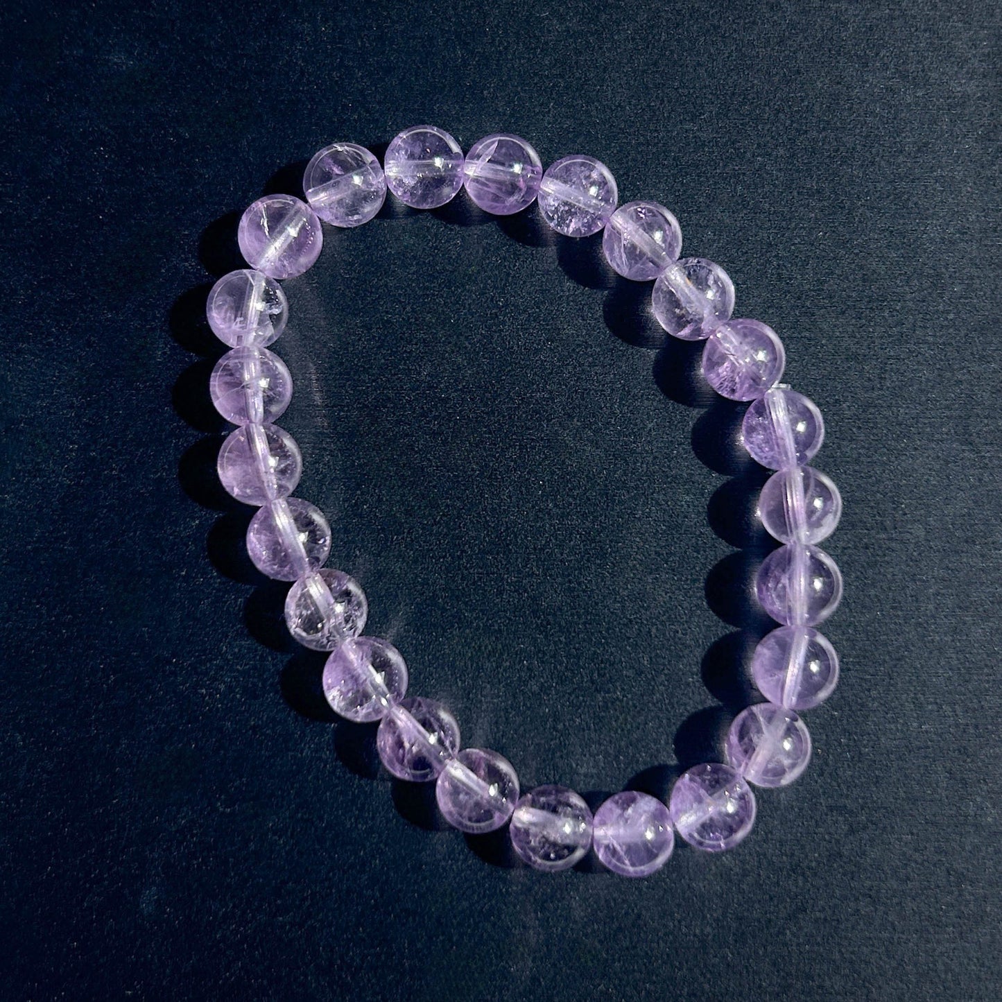 Natural Lavender Amethyst Bracelets in 8-10MM