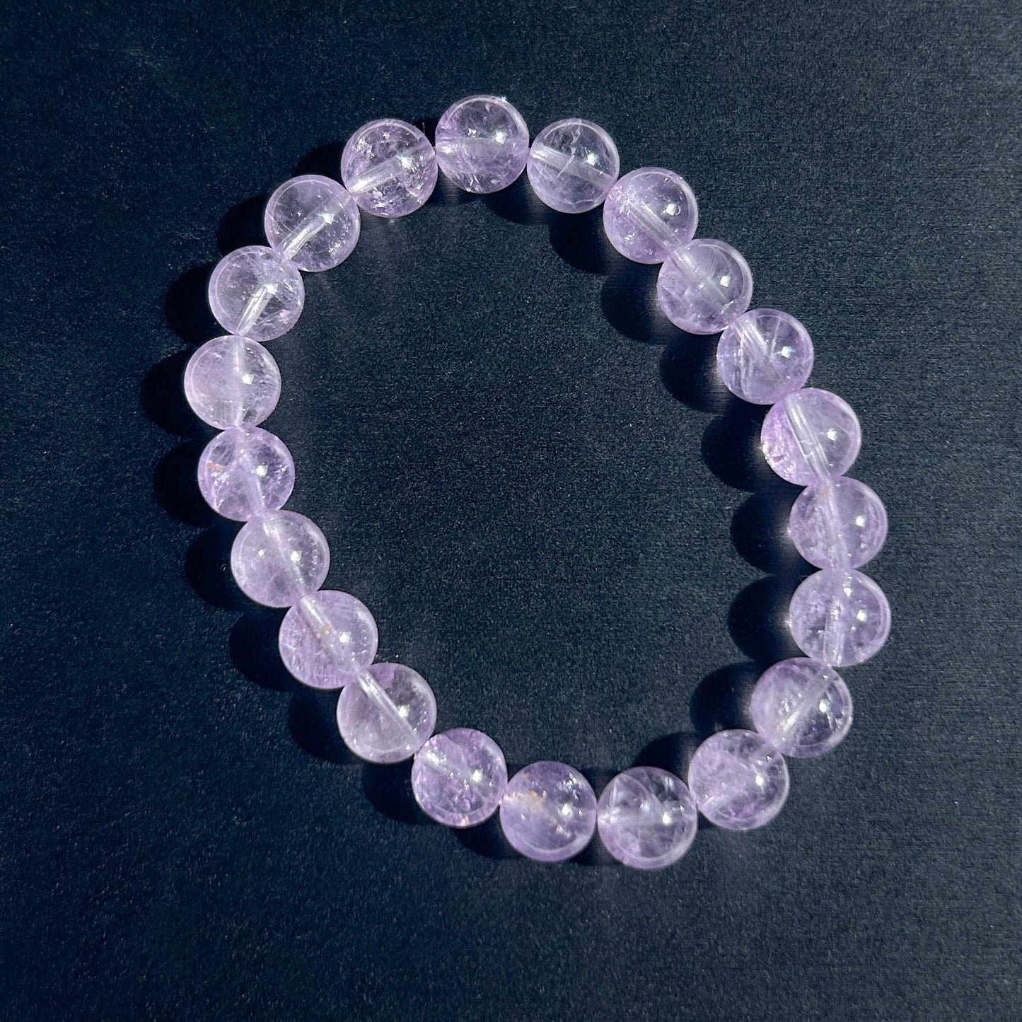 Natural Lavender Amethyst Bracelets in 8-10MM