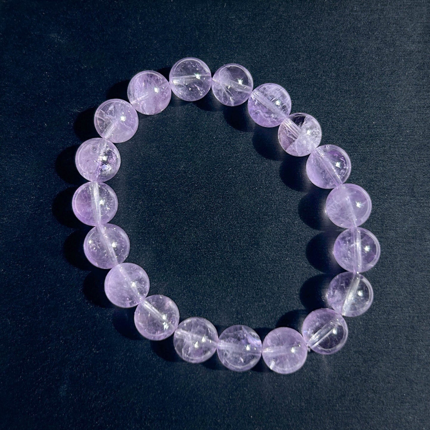 Natural Lavender Amethyst Bracelets in 8-10MM