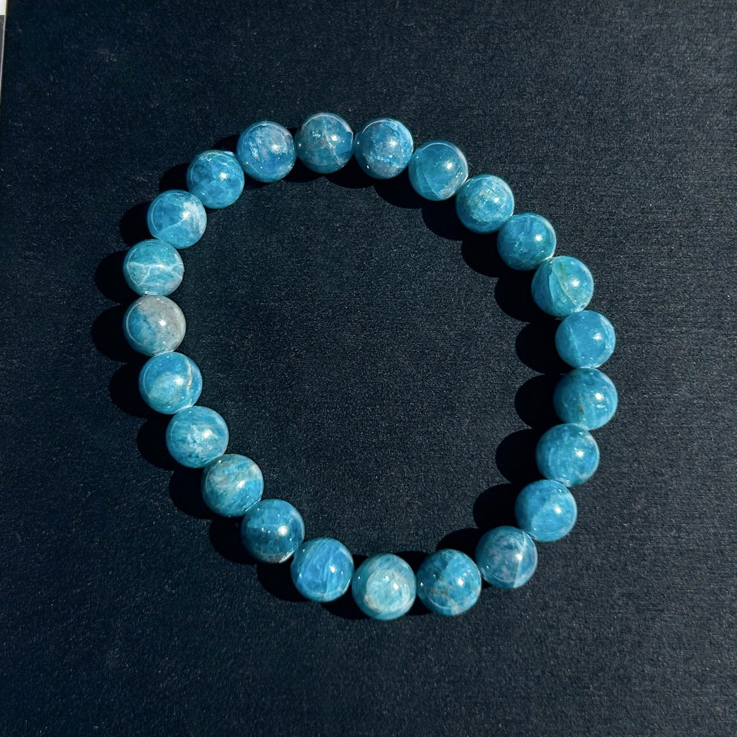 Natural Apatite Bracelet in 8-9MM