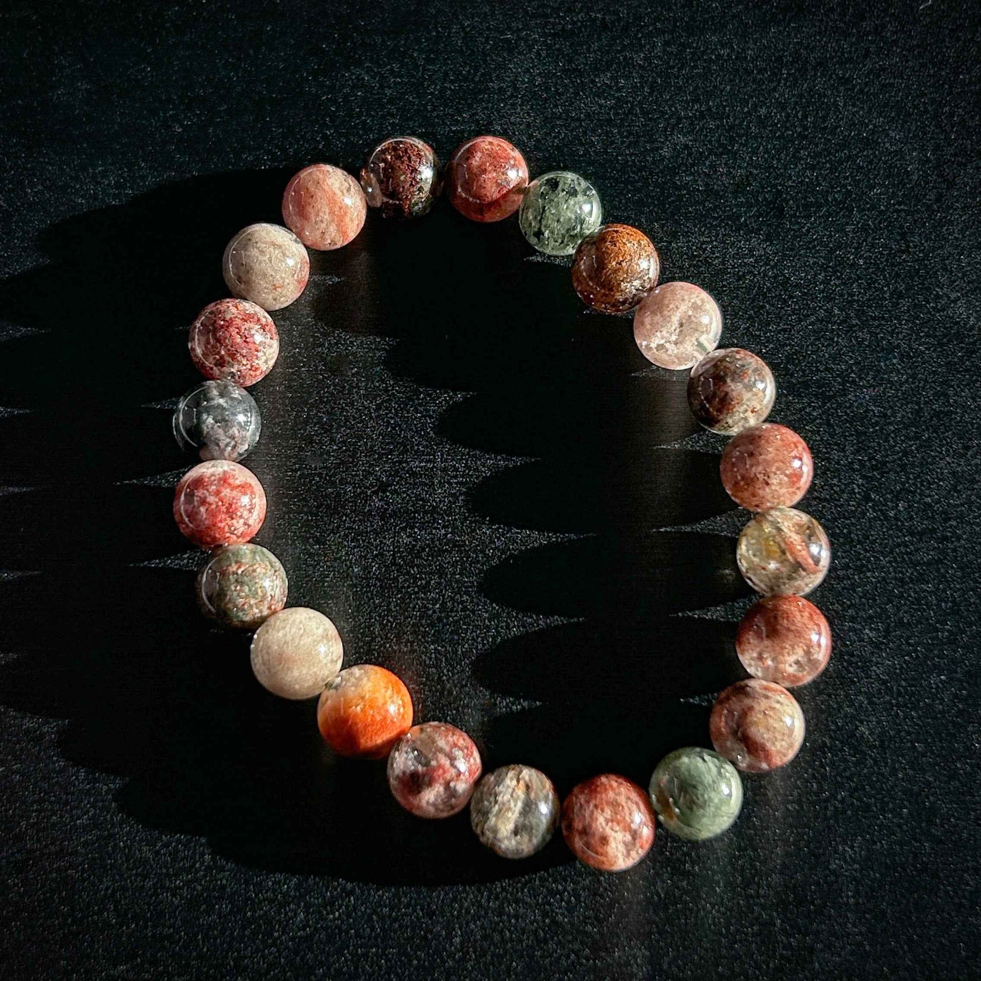 Garden Quartz Phantom Quartz Bracelet in 8 to 9MM