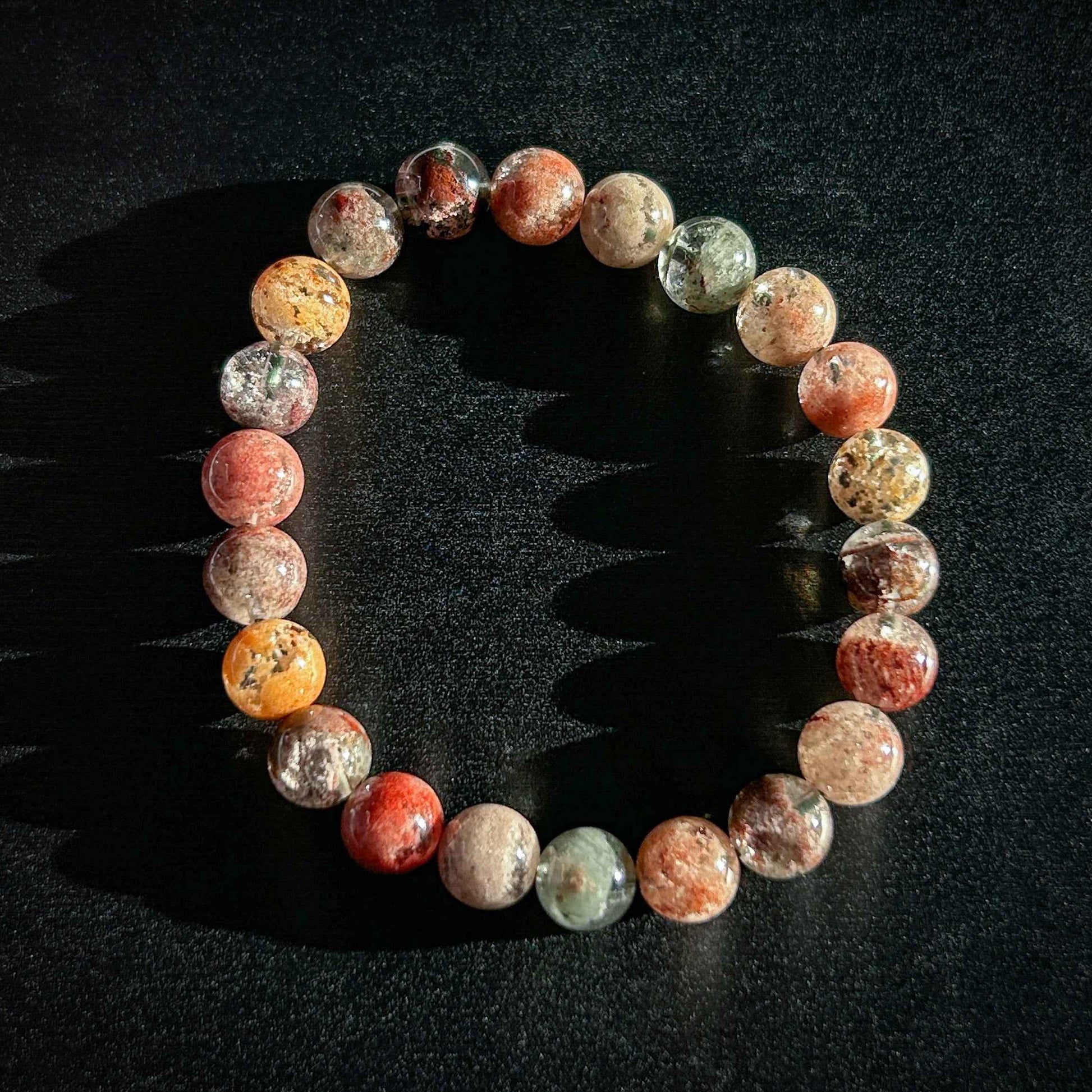 Garden Quartz Phantom Quartz Bracelet in 8 to 9MM