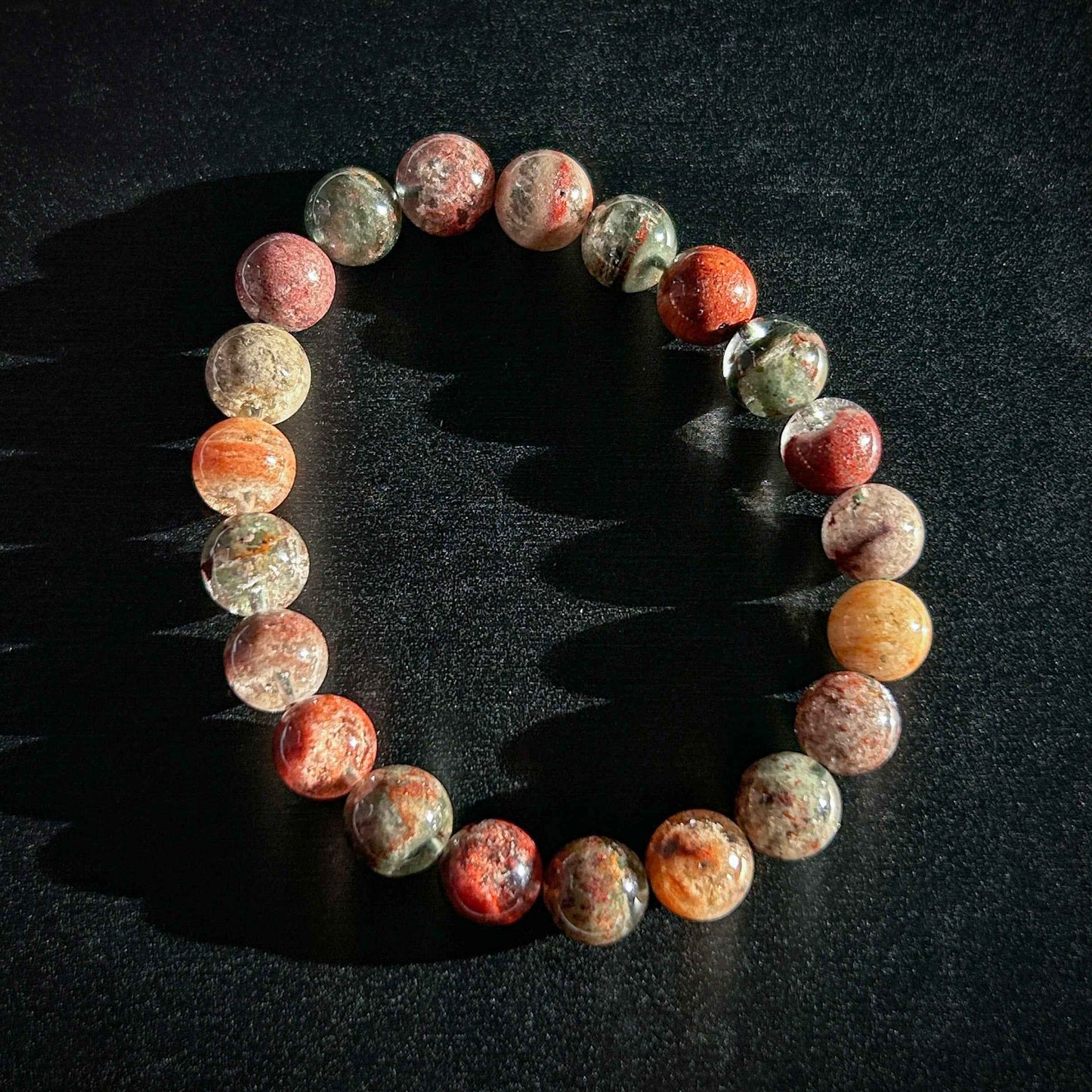 Garden Quartz Phantom Quartz Bracelet in 8 to 9MM