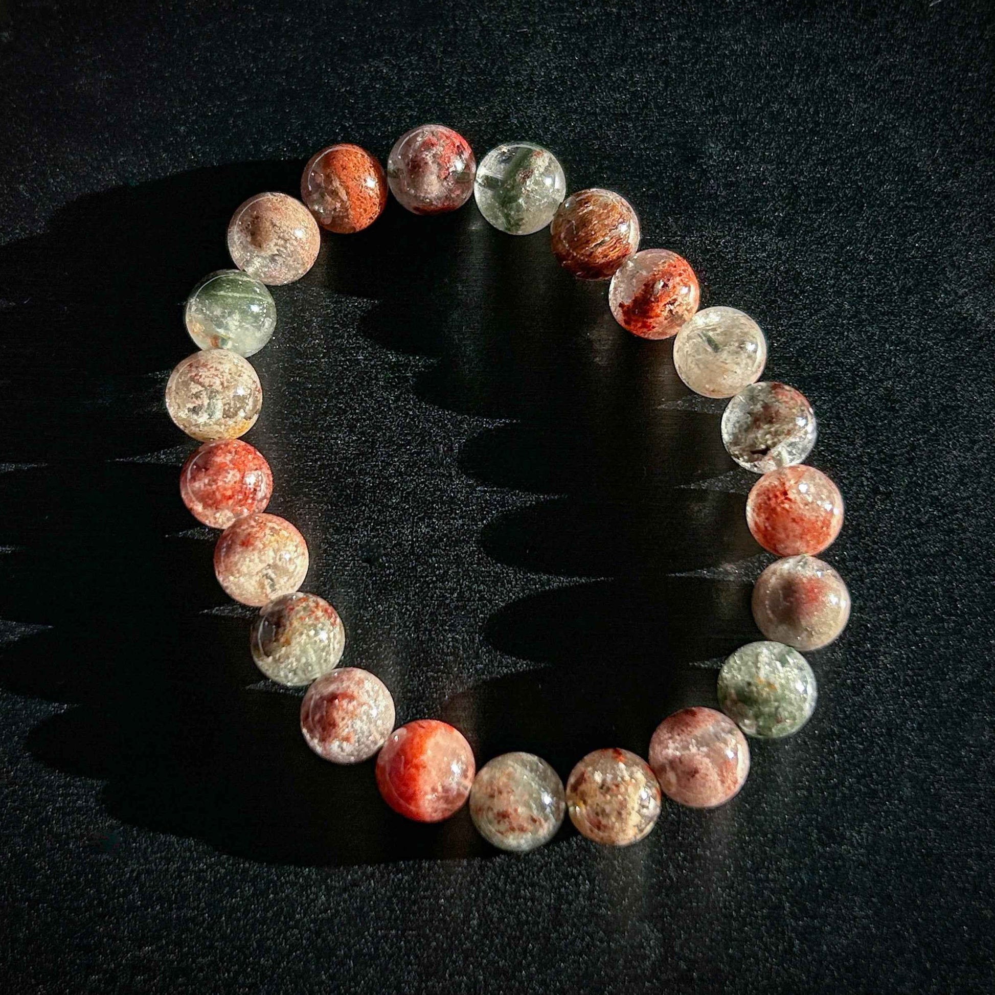 Garden Quartz Phantom Quartz Bracelet in 8 to 9MM
