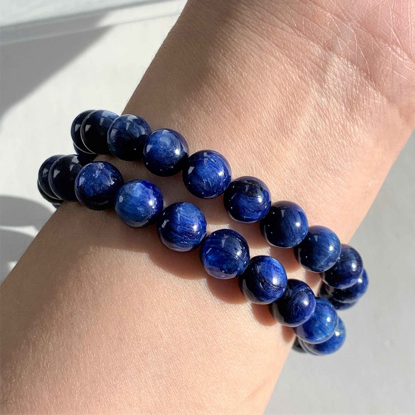 Kyanite Bracelet in 8 to 9MM