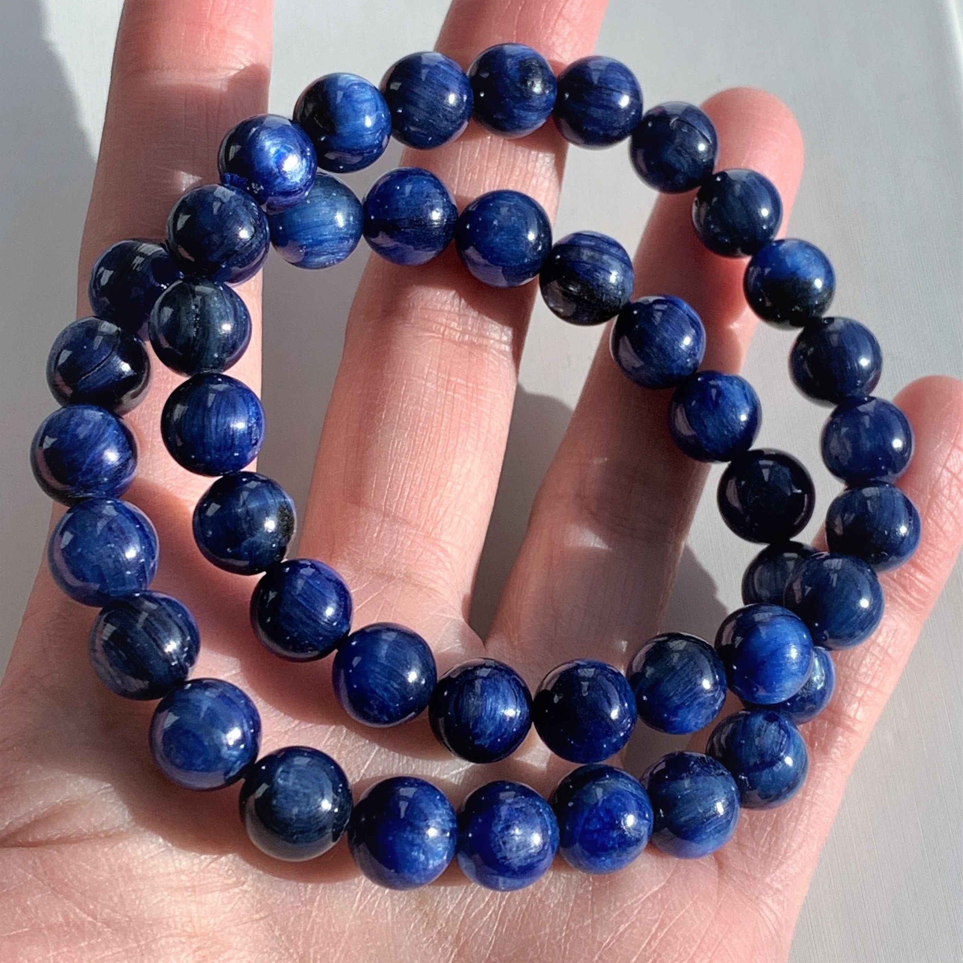Kyanite Bracelet in 8 to 9MM