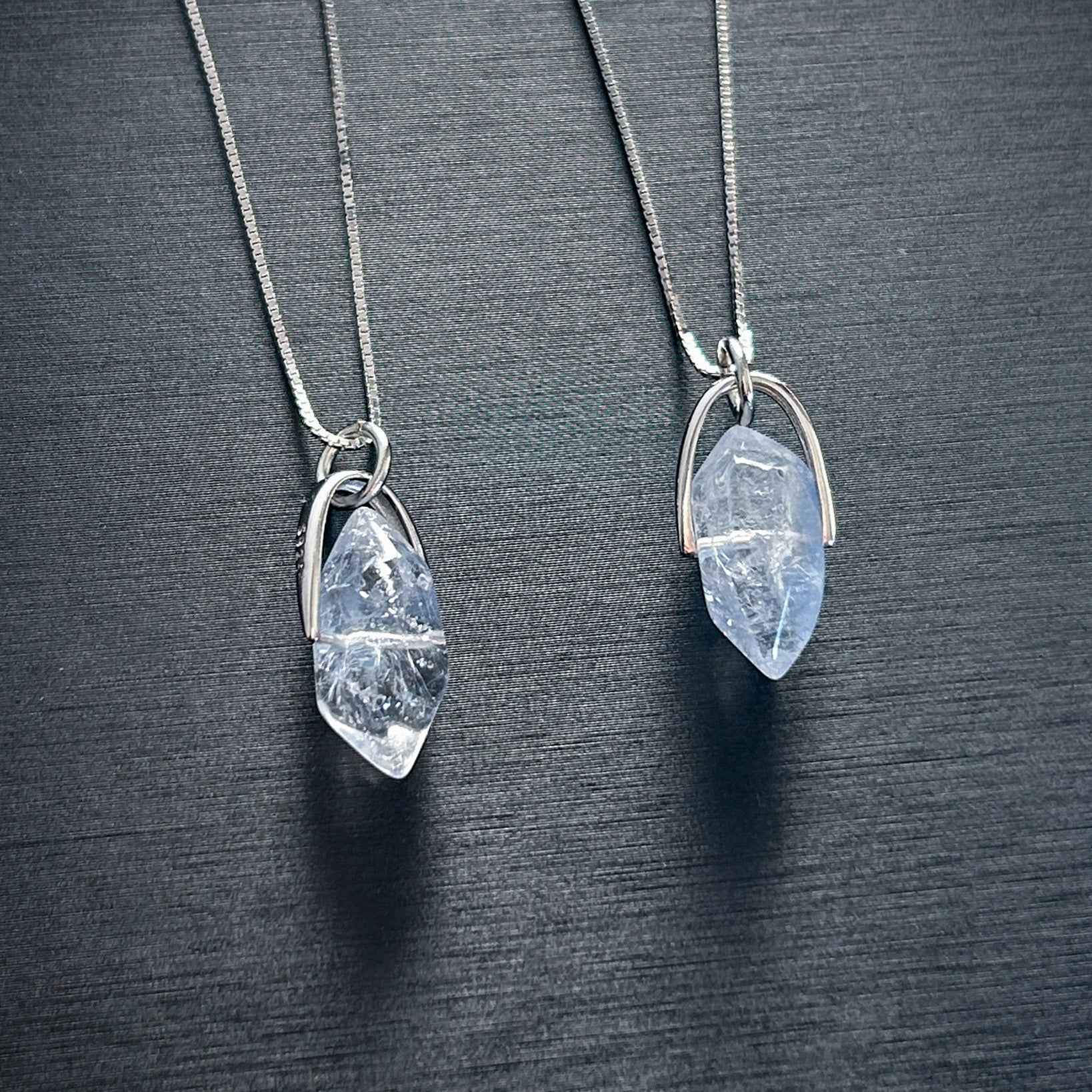 Rare Natural Faceted Dumortierite 925 Sterling Silver Pendant (chain excluded)