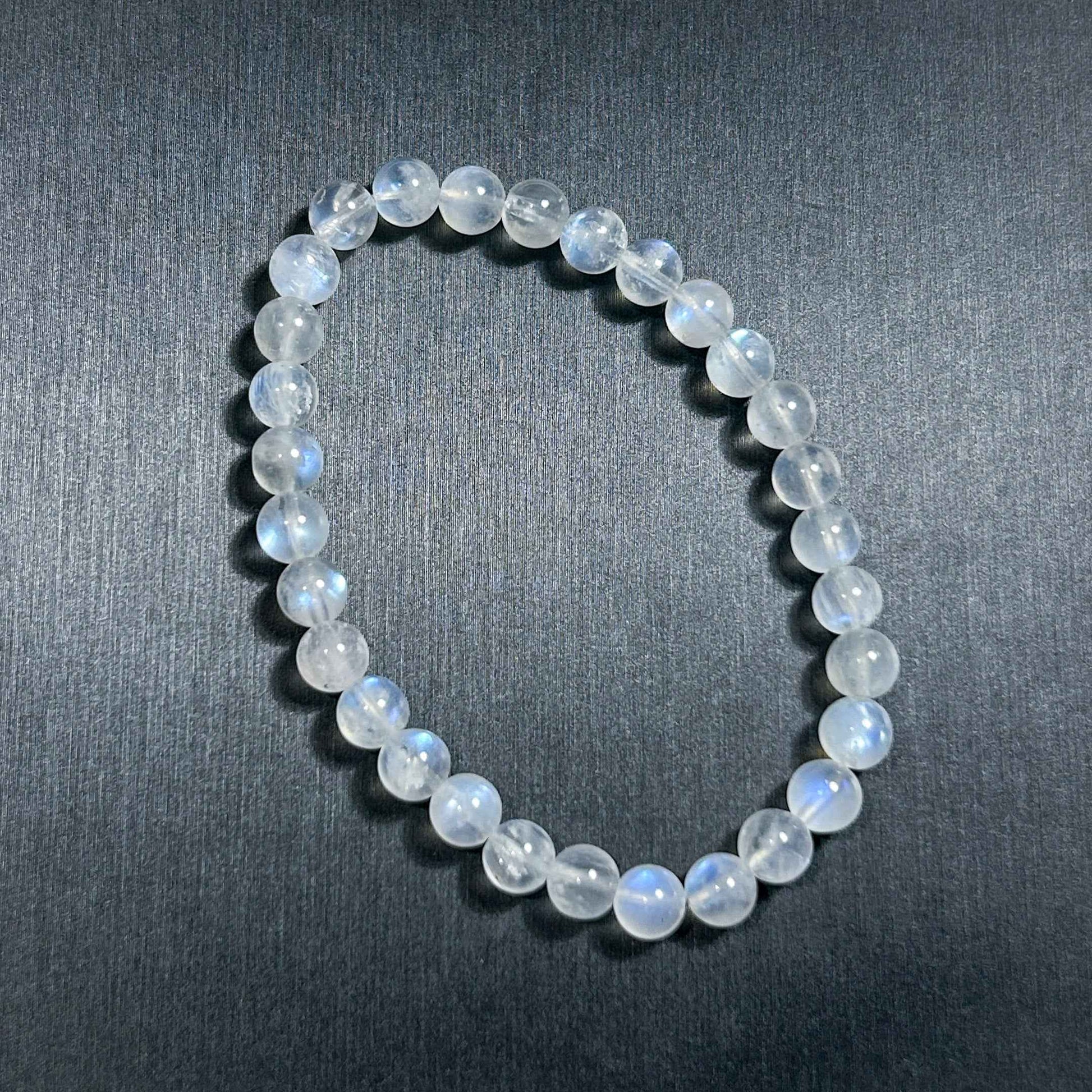 High Quality Moonstone Bracelet in 7 to 9MM | Birthstone of June