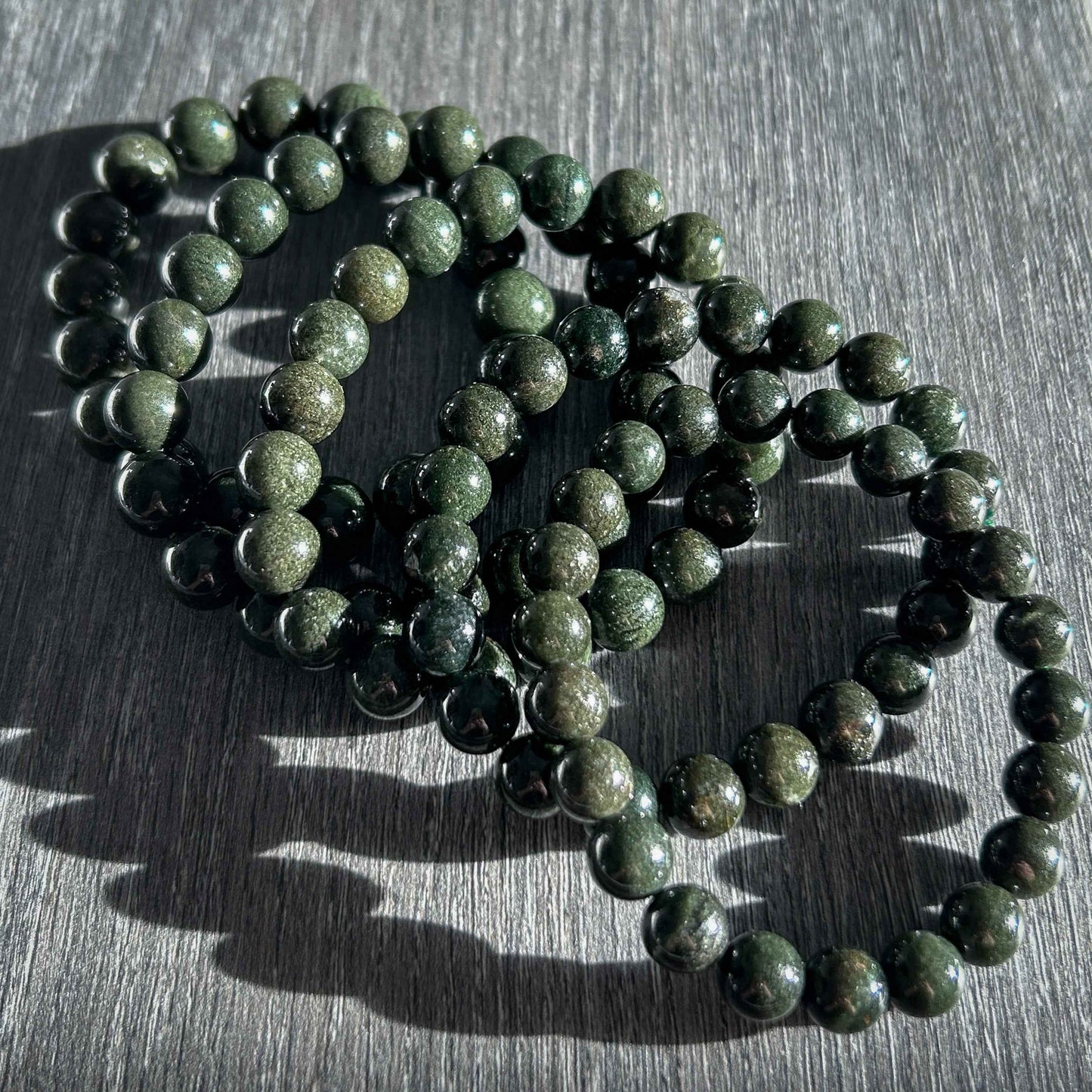 Green Garden Quartz Bracelet in 9 to 11MM