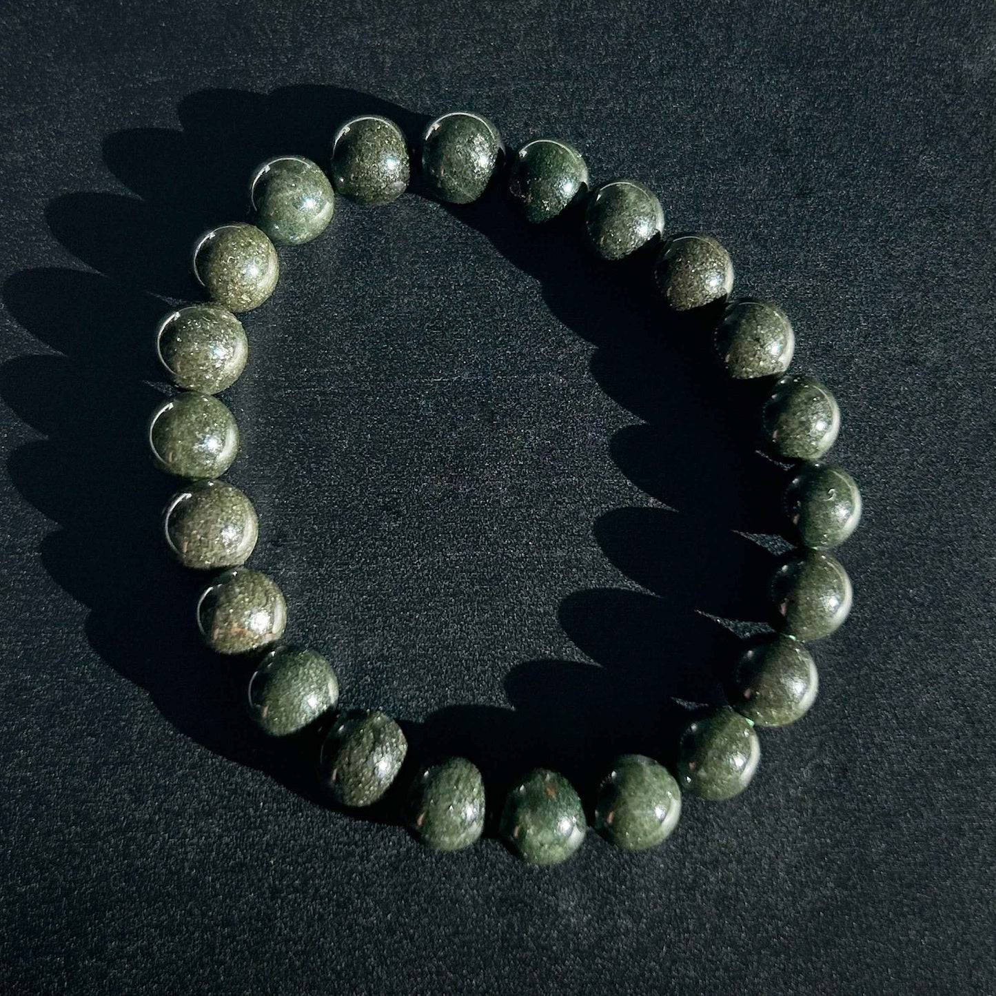 Green Garden Quartz Bracelet in 9 to 11MM
