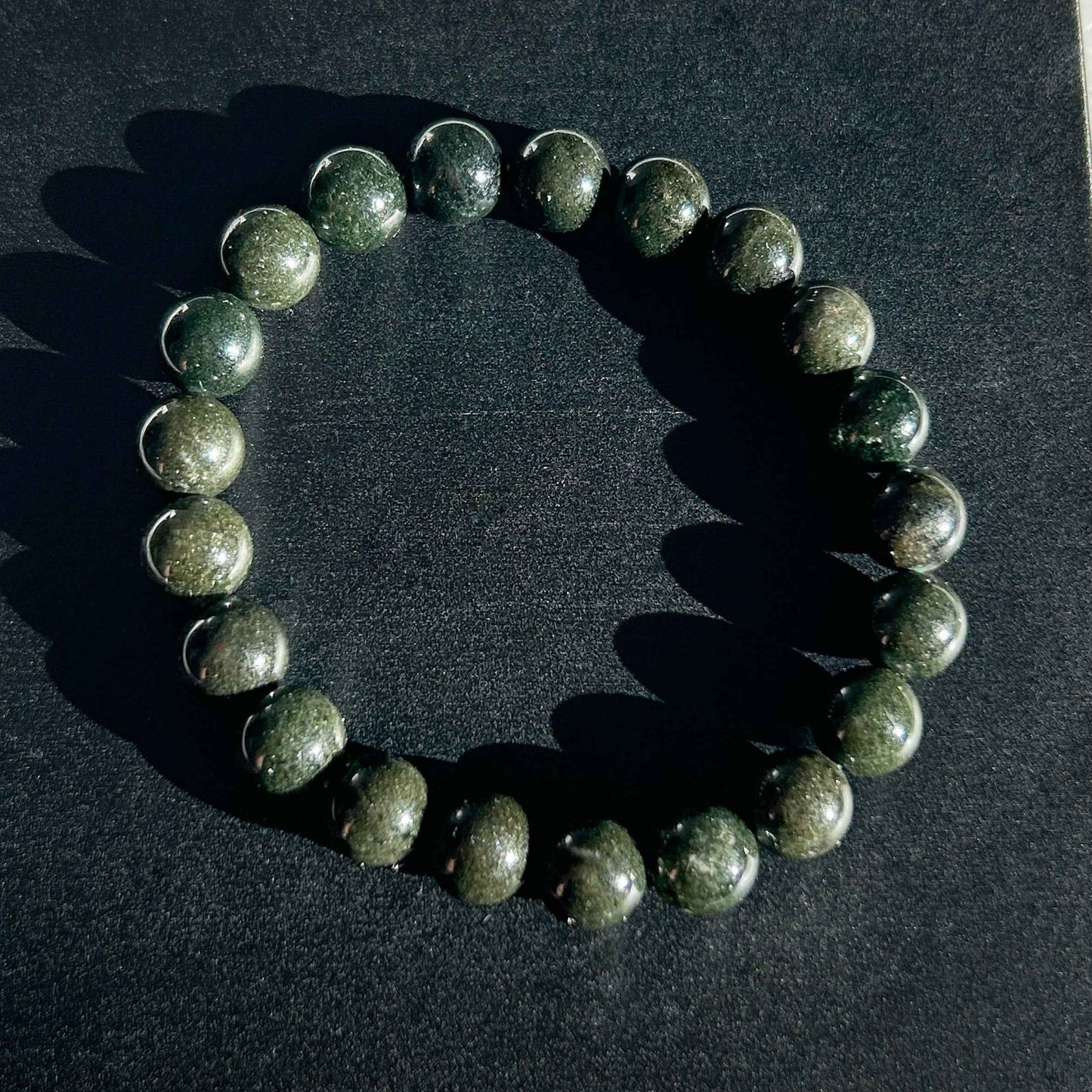 Green Garden Quartz Bracelet in 9 to 11MM