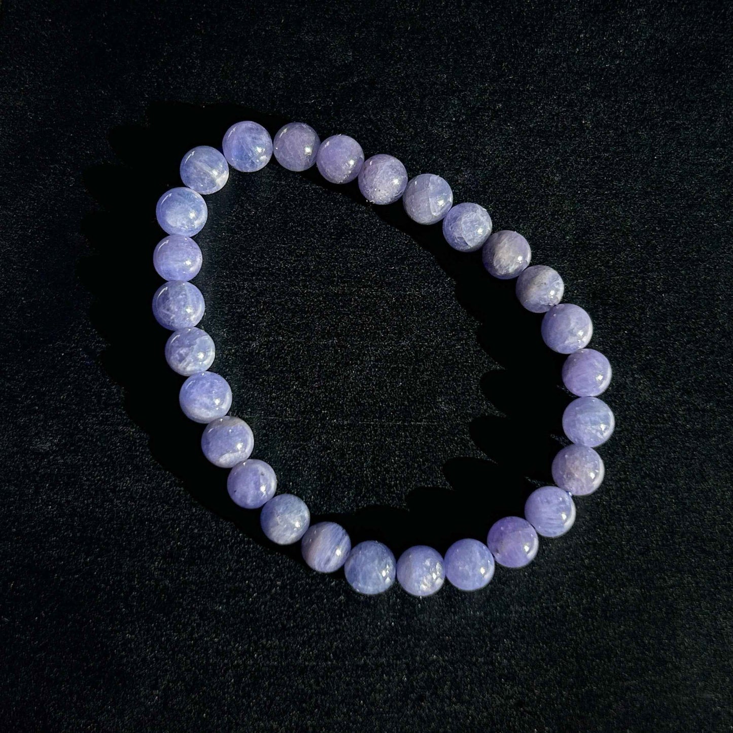 Rare High Quality Natural Tanzanite Large Bracelet in 6 to 10.5MM