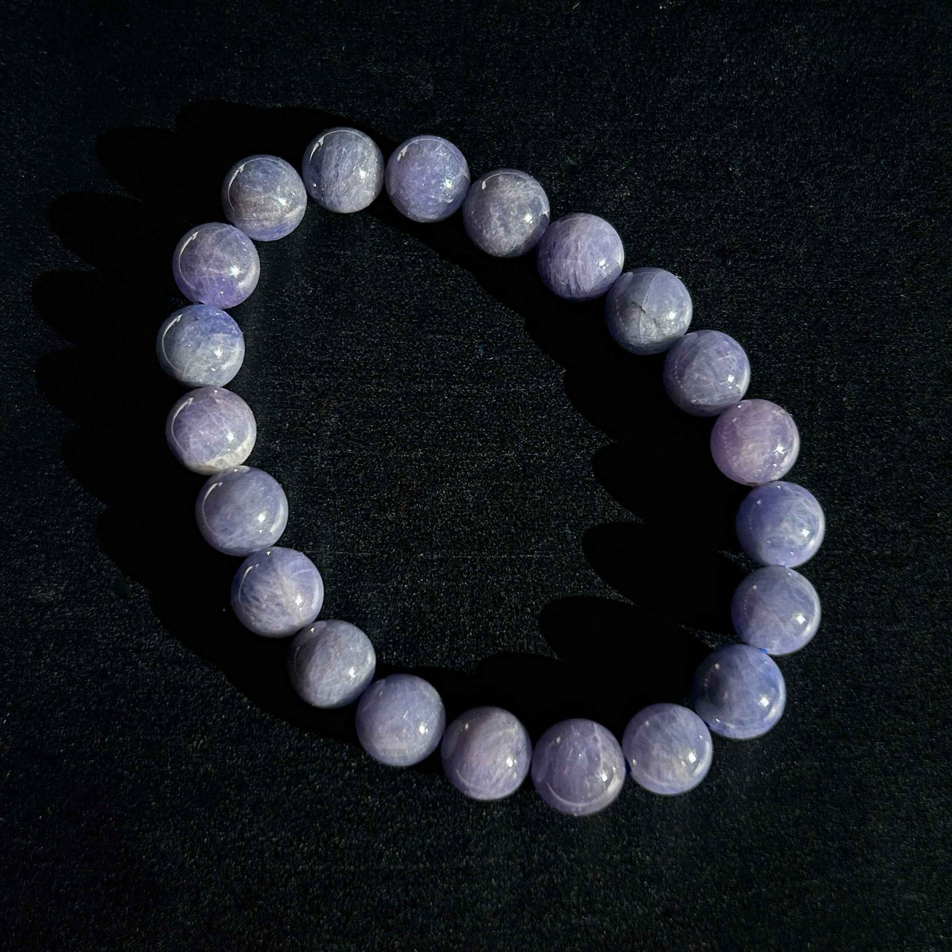 Rare High Quality Natural Tanzanite Large Bracelet in 6 to 10.5MM