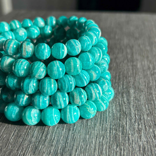 High Quality Amazonite Bracelet in 8 to 11MM