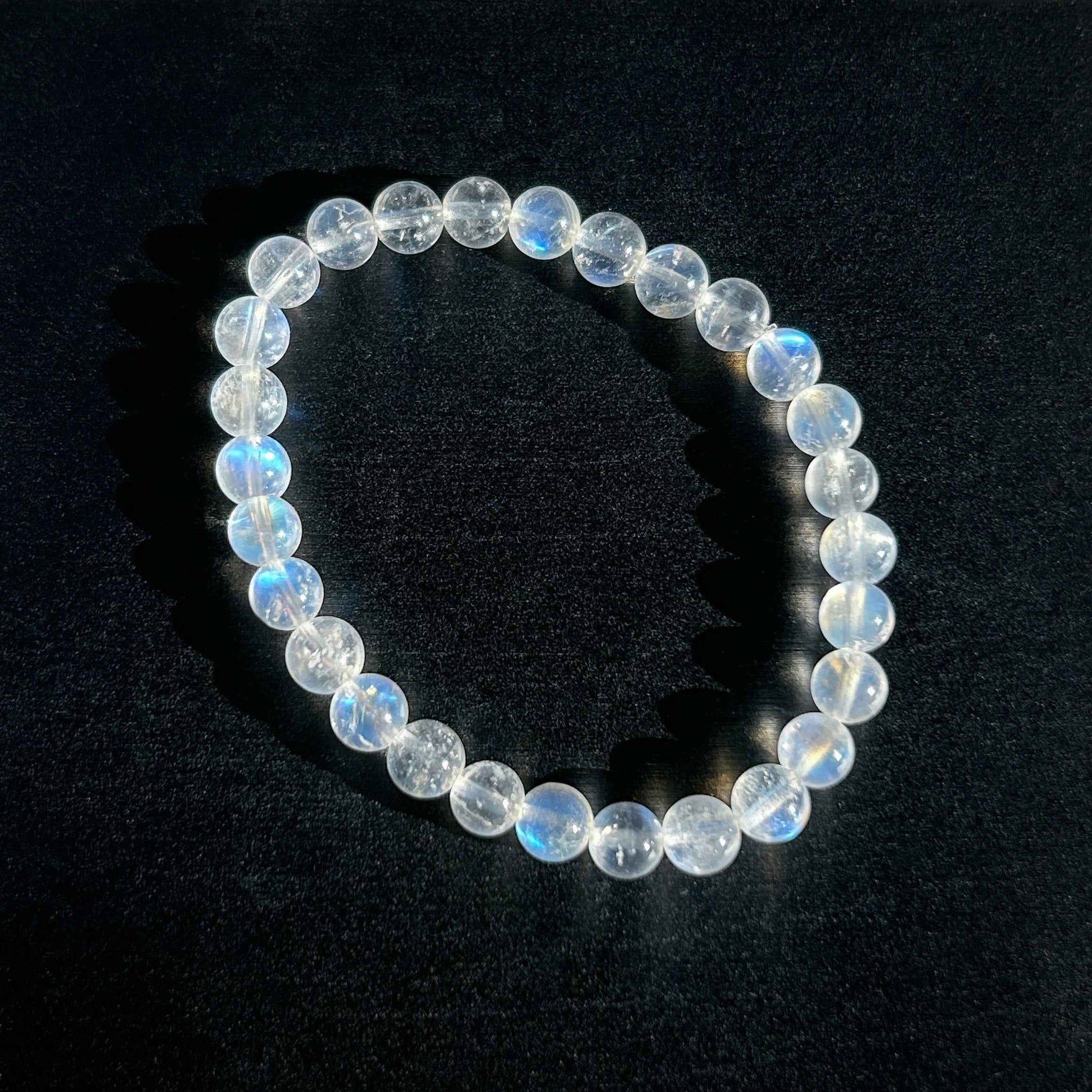 Top Quality Moonstone Bracelet in 6 to 9MM | Birthstone of June
