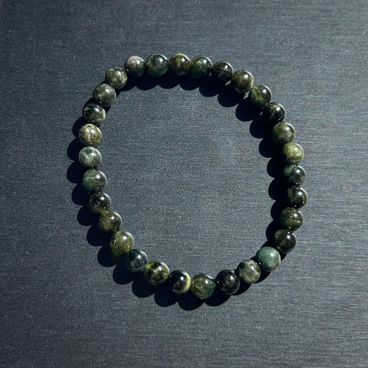 Natural Green Tourmaline Bracelet in 6MM