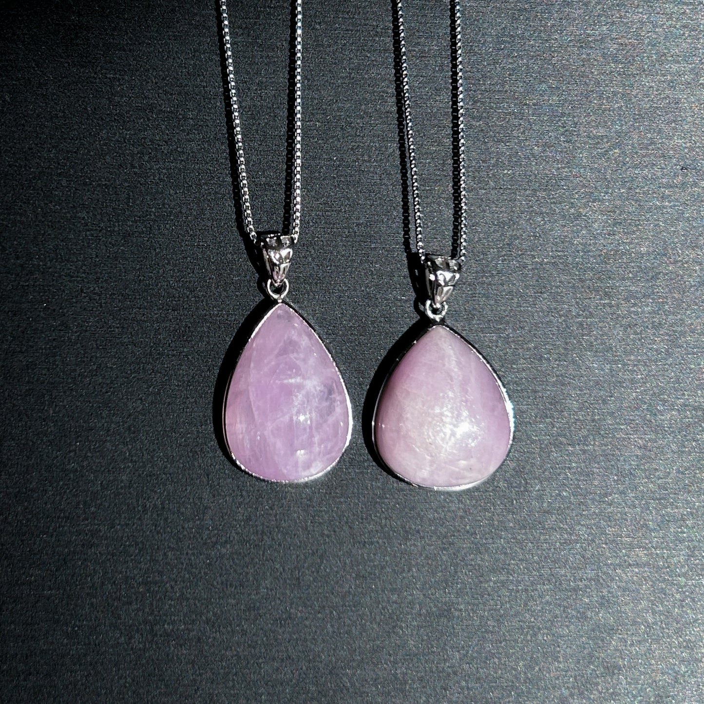 Rare Kunzite Cat Eye's Flash 925 Sterling Silver Pendant (chain excluded)