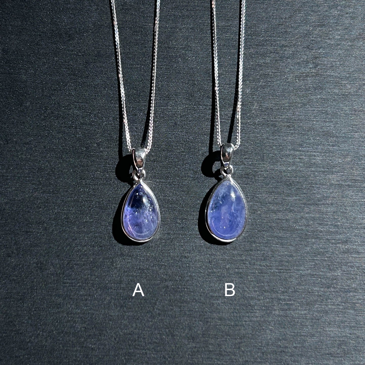 High Quality Tanzanite 925 Sterling Silver Small Pendant (chain excluded)
