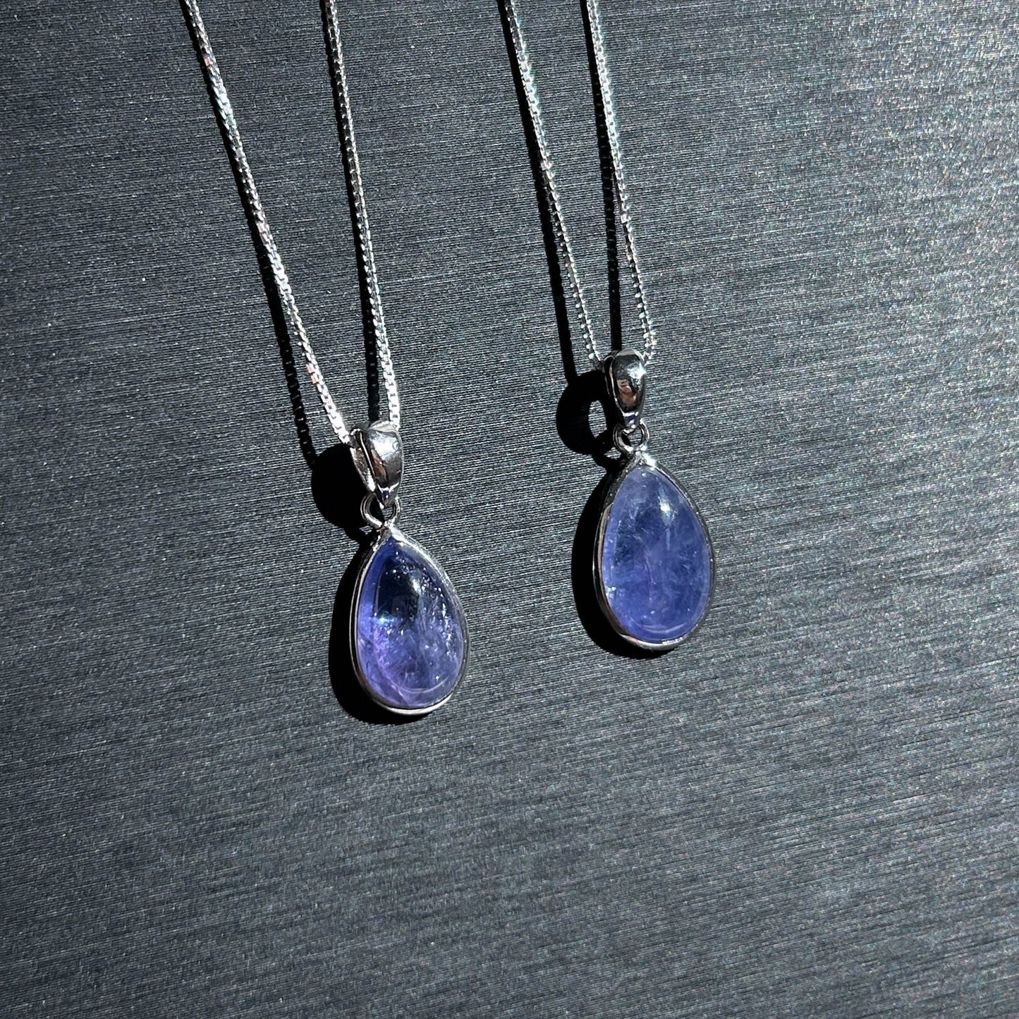 High Quality Tanzanite 925 Sterling Silver Small Pendant (chain excluded)