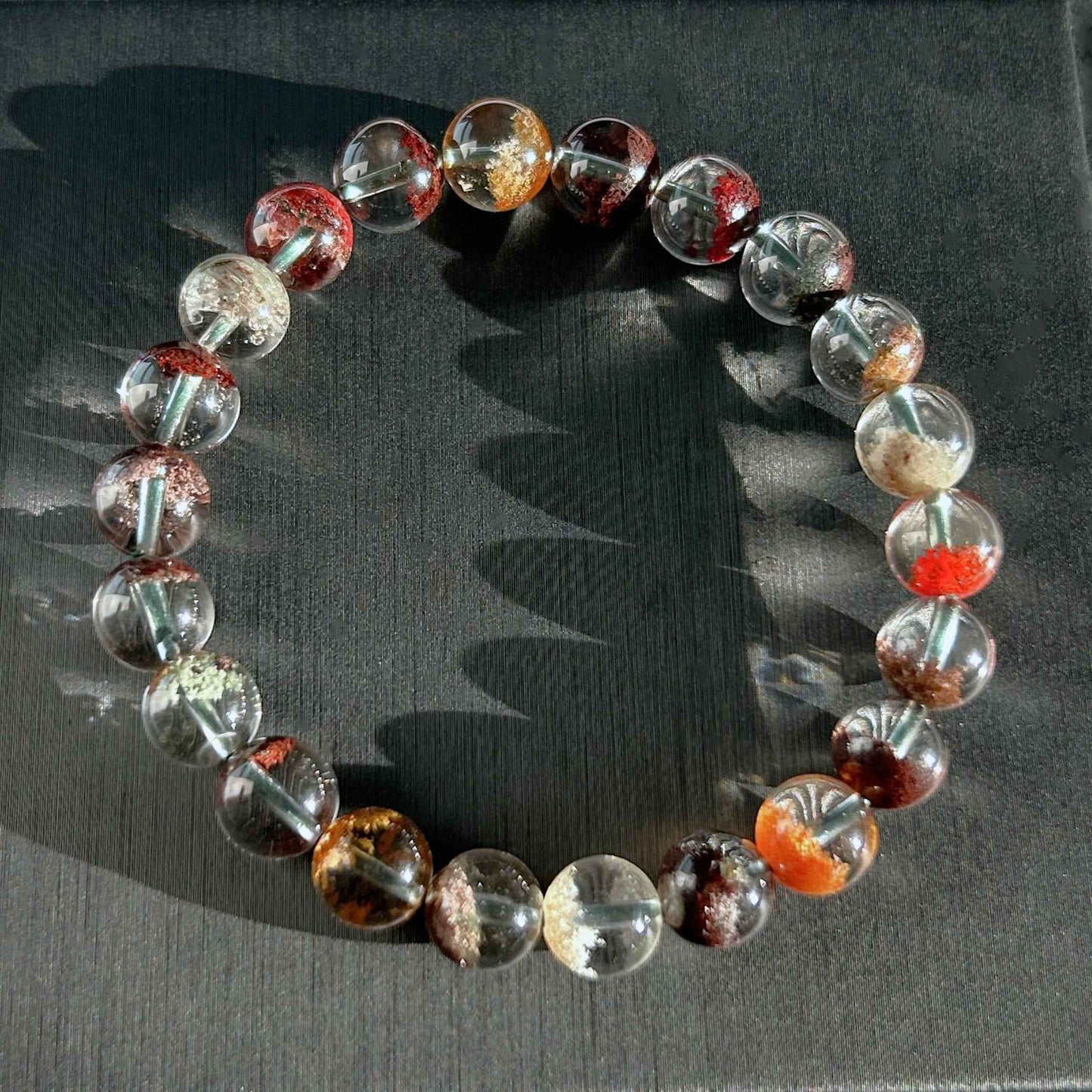 Top Quality Garden Quartz Phantom Quartz Bracelet in 8 to 10MM