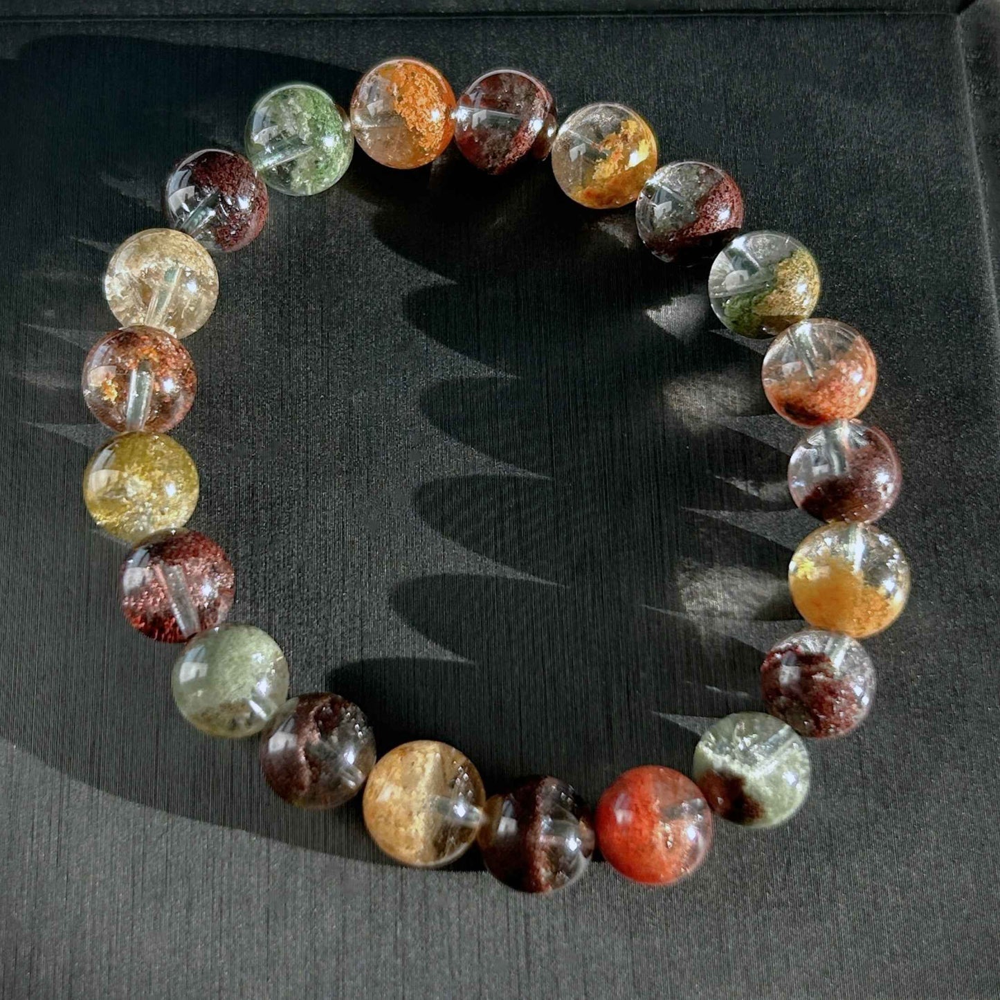 Top Quality Garden Quartz Phantom Quartz Bracelet in 8 to 10MM