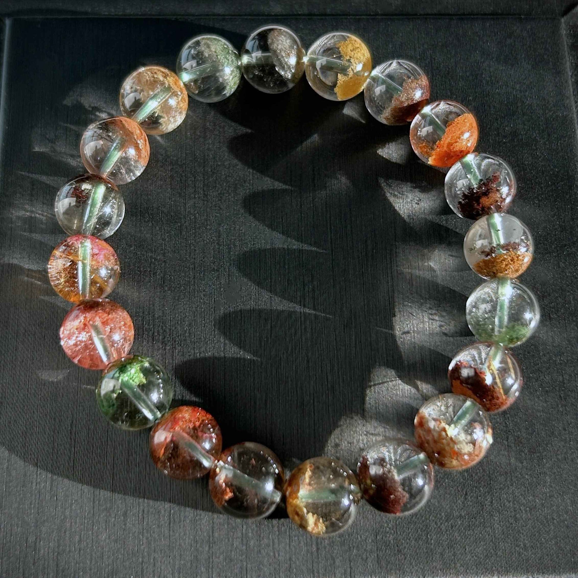 Top Quality Garden Quartz Phantom Quartz Bracelet in 8 to 10MM
