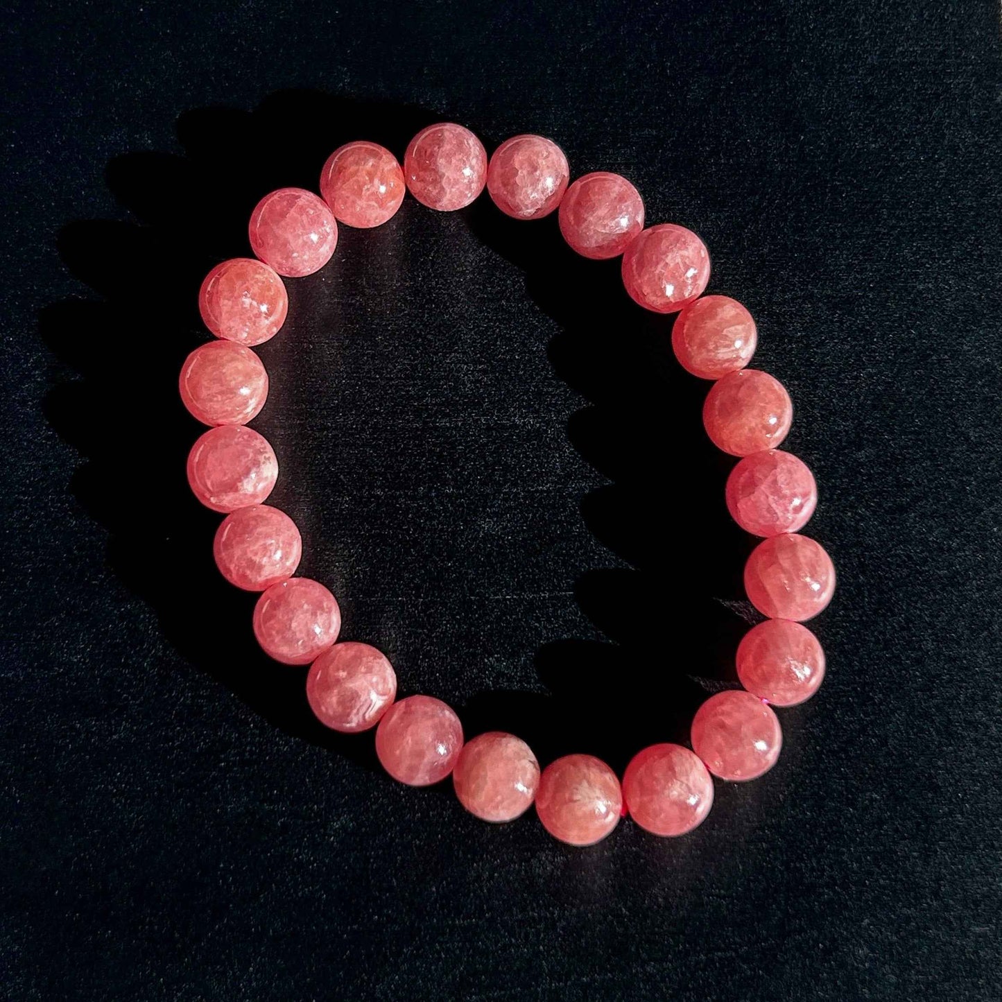 High Quality Natural Rhodochrosite Bracelet in 7 to 9MM