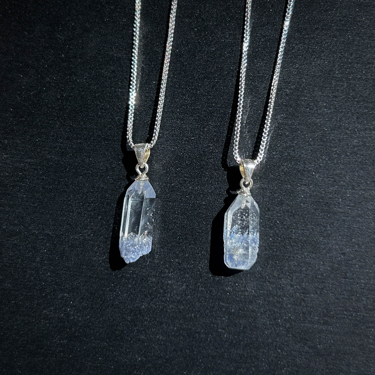 Top Quality Dumortierite 925 Sterling Silver Mini Pendant