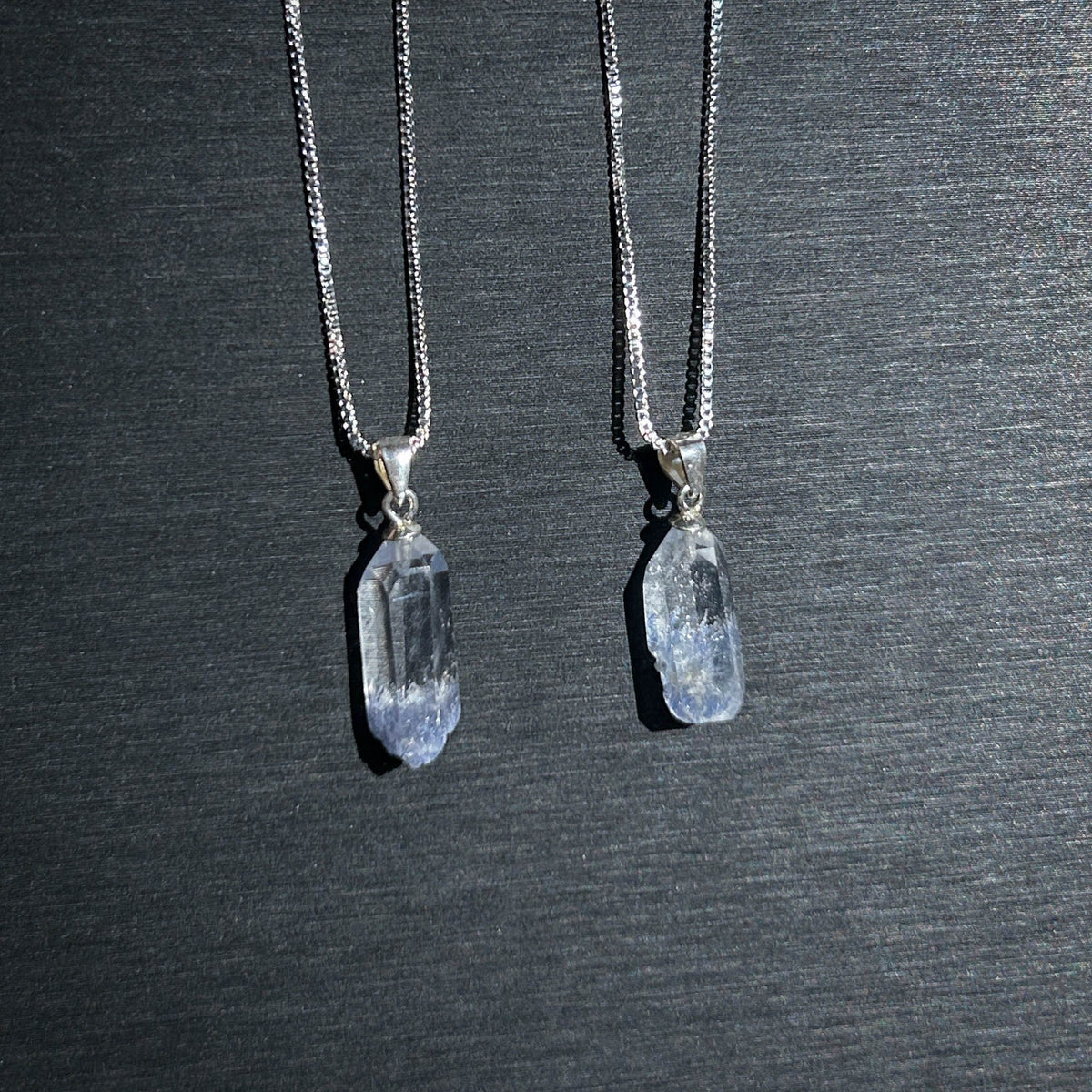 Top Quality Dumortierite 925 Sterling Silver Mini Pendant