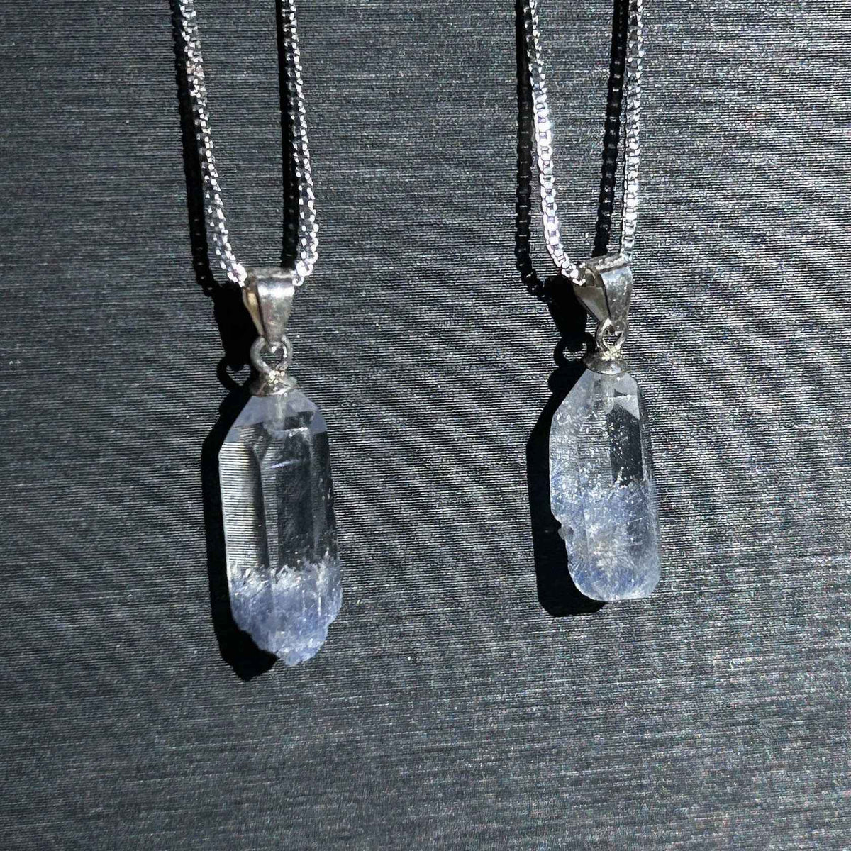 Top Quality Dumortierite 925 Sterling Silver Mini Pendant