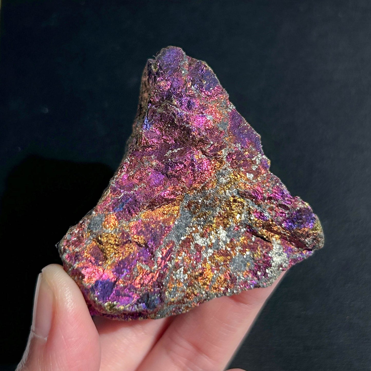 Peacock Ore Cluster Mineral Specimen