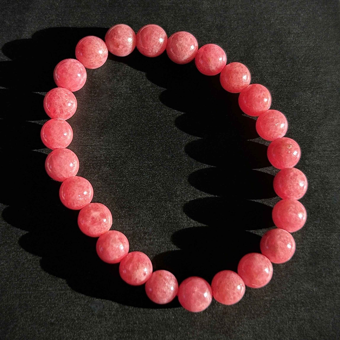 Top Quality Natural Rhodonite Bracelet in 7 to 10MM