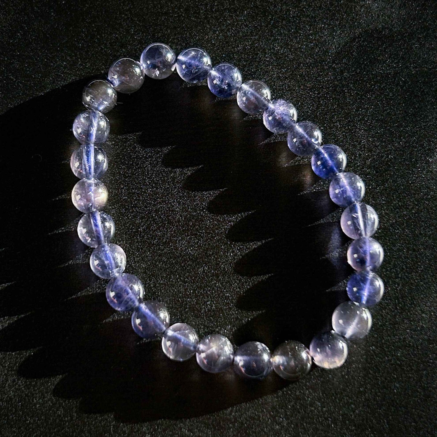 High Quality Natural Iolite Bracelet in 6 to 8MM