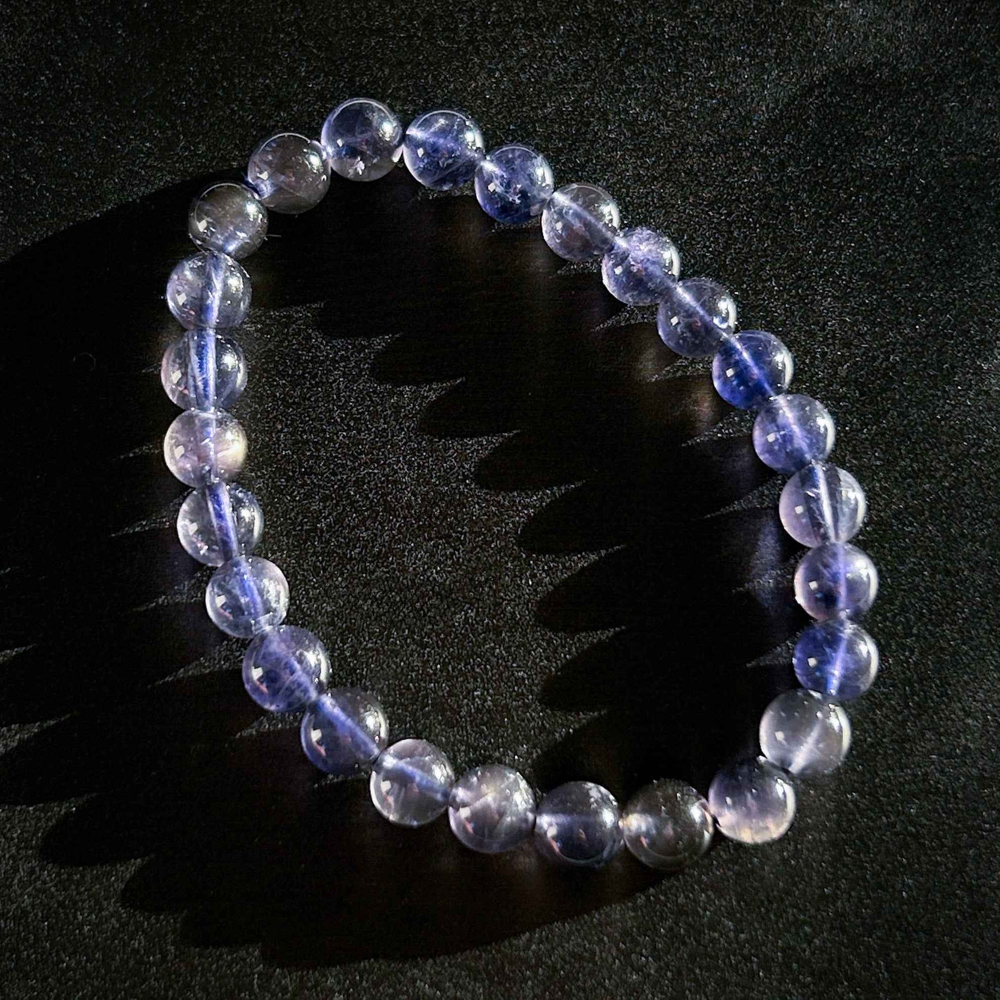 High Quality Natural Iolite Bracelet in 6 to 8MM