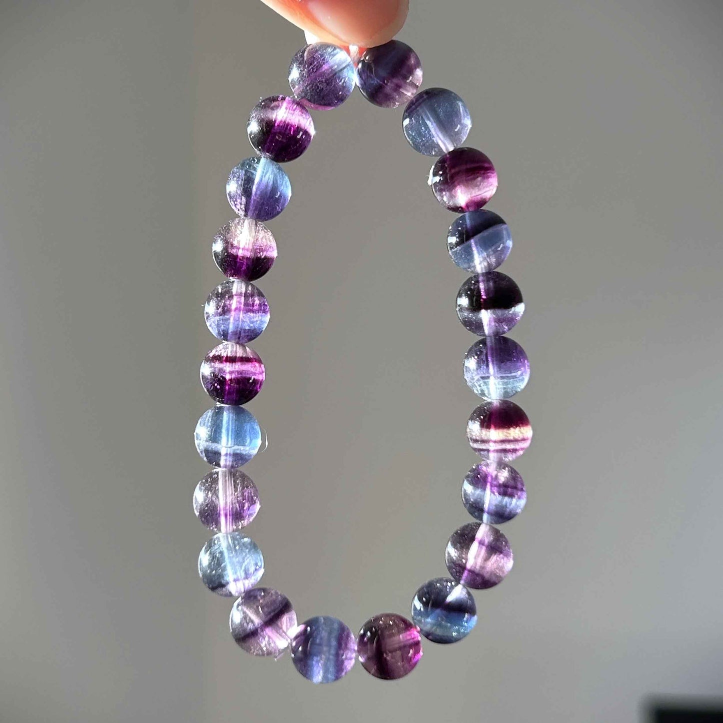 High Quality Mermaid Fluorite Bracelet in 8 to 10MM