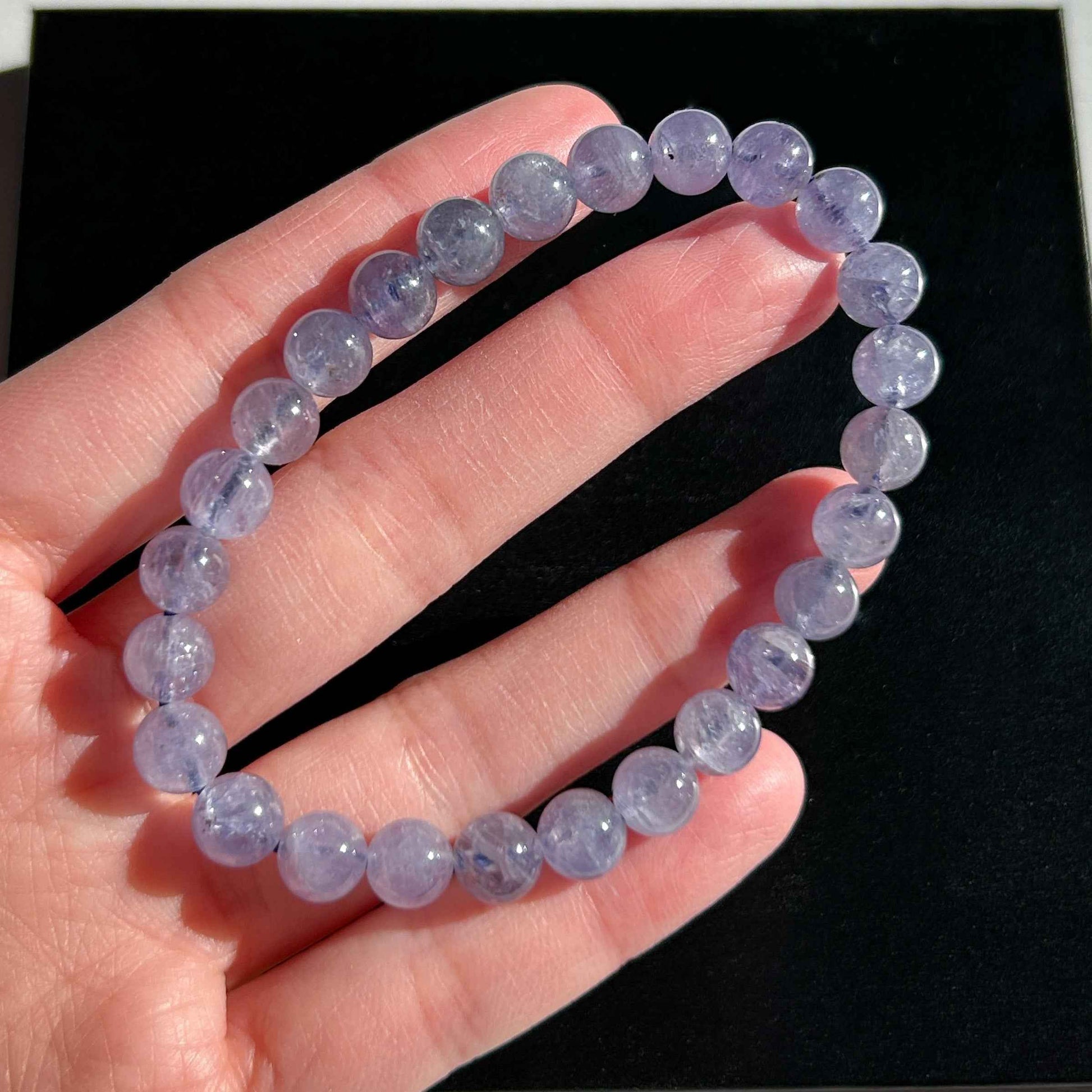 Rare Top Quality Natural Tanzanite Bracelet in 7MM