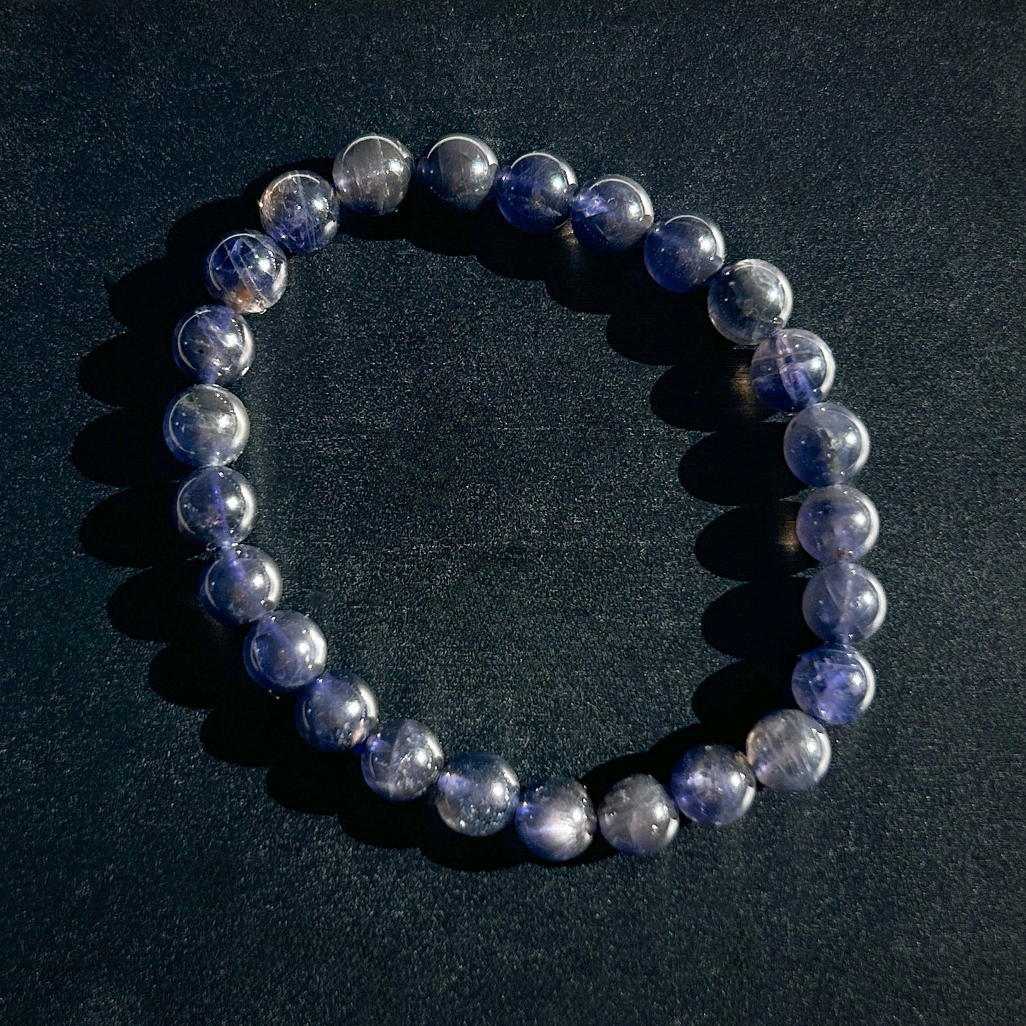 Natural Iolite Bracelet in 7-10MM