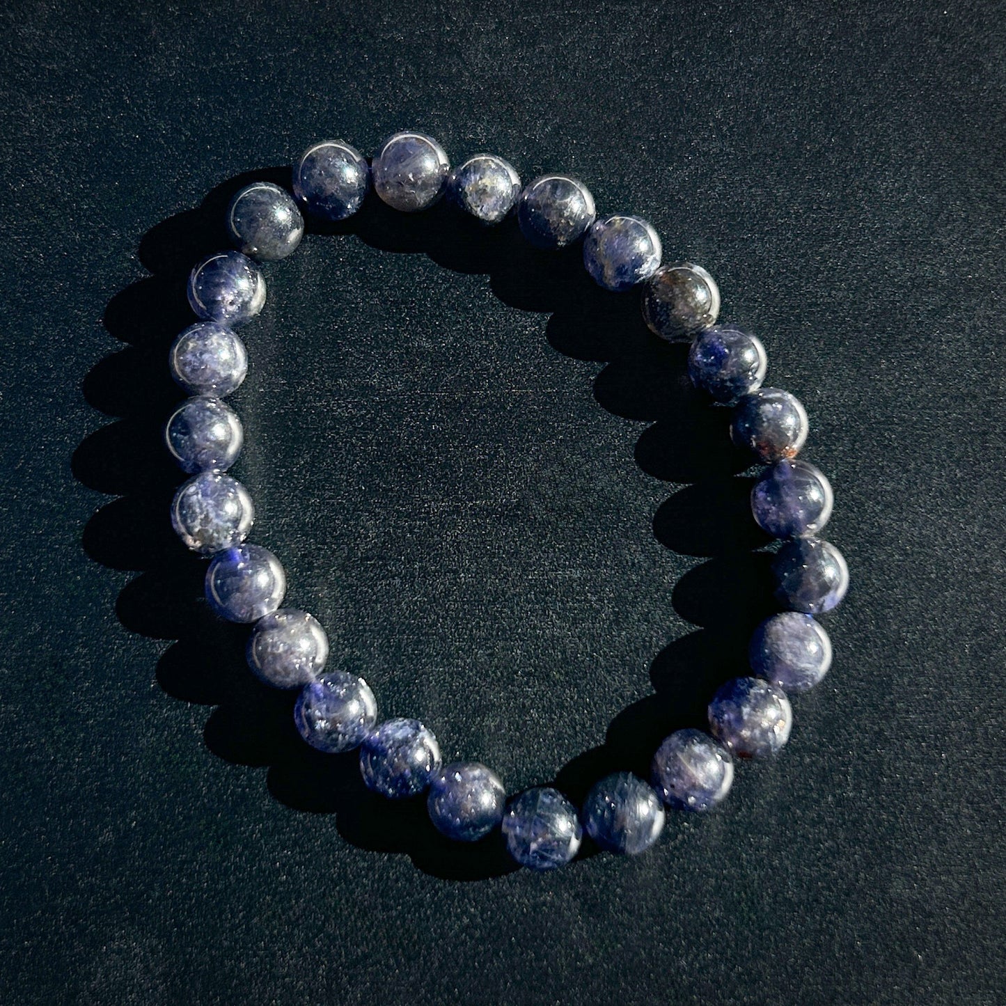 Natural Iolite Bracelet in 7-10MM