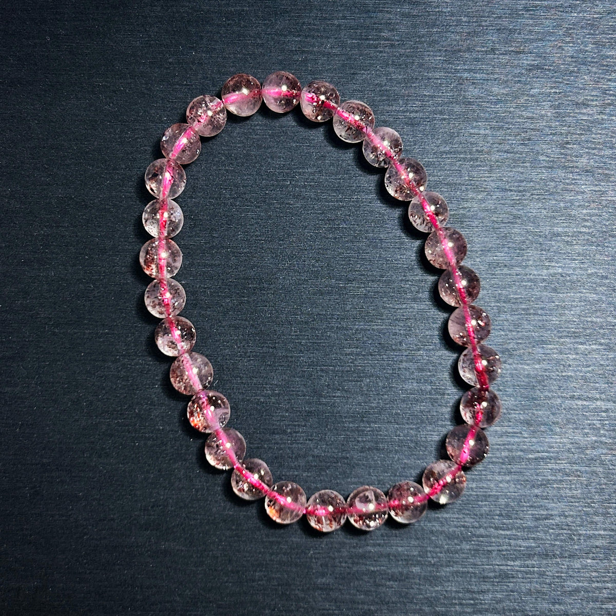 Rare Super 7 Lepidocrocite Bracelet in 5-7MM